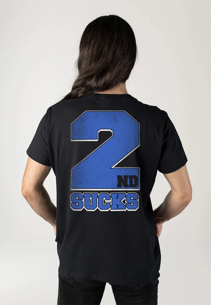 2nd Sucks Collegiate - T-Shirt - Image 4