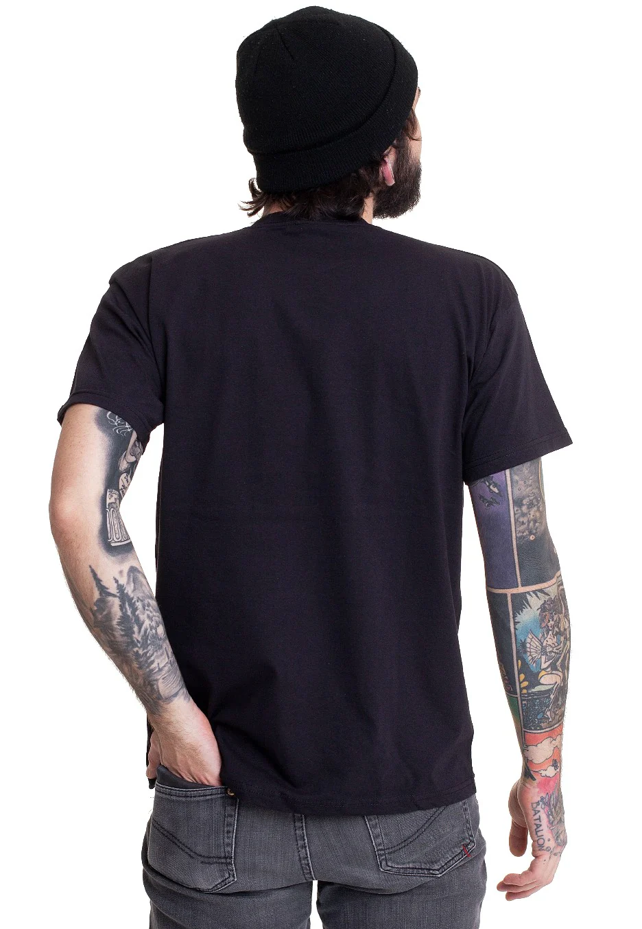Skull Flames - T-Shirt - Image 4