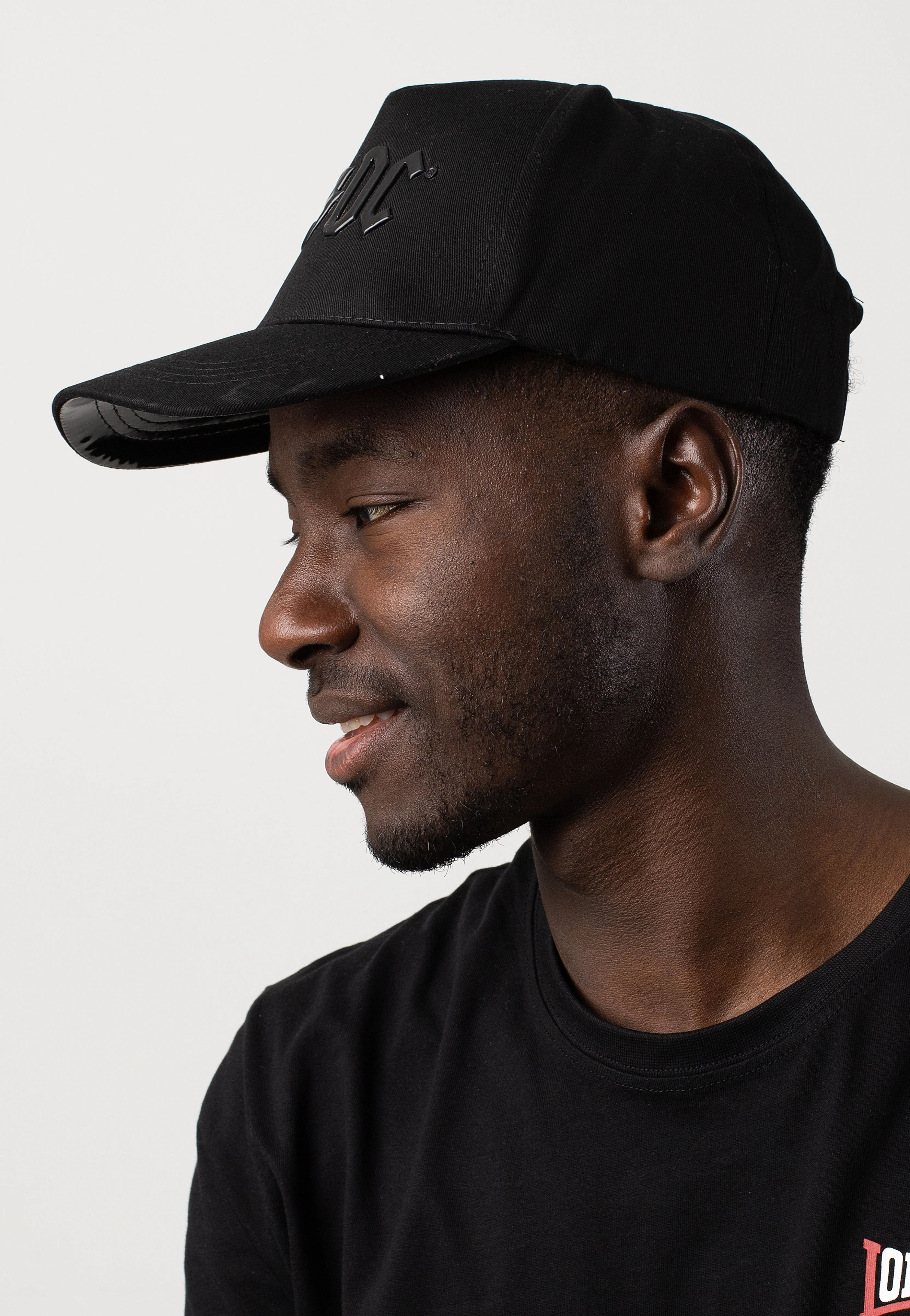Shiny Black Logo - Cap - Image 6