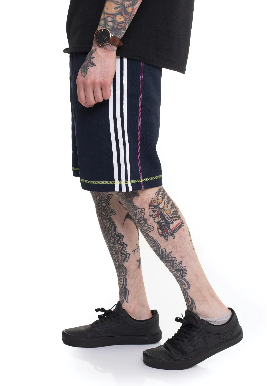 Cntrst Stitch S Collegiate Navy - Shorts - Image 2