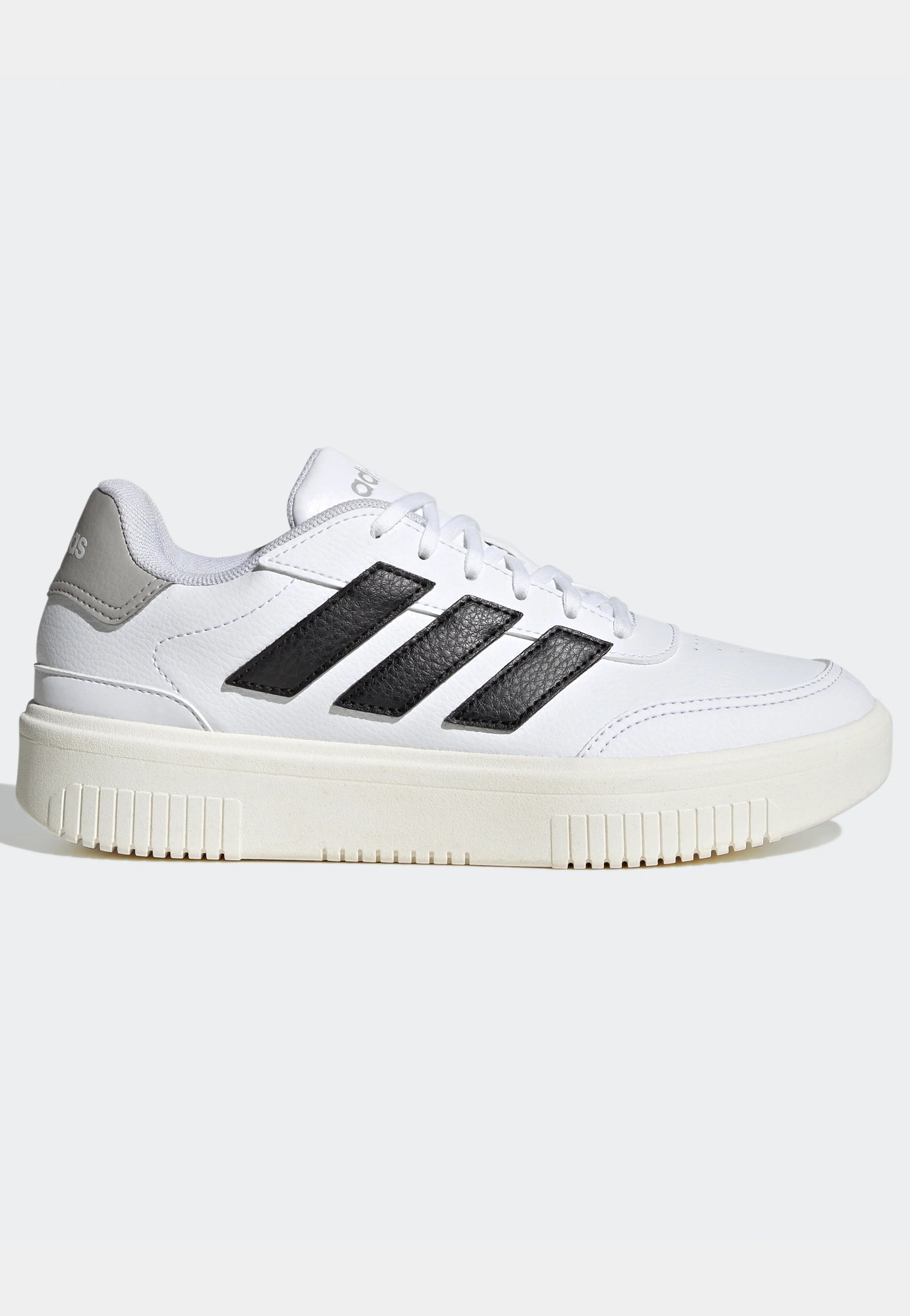 Courtblock Bold Ftwwht/Cblack/Gretwo - Girl Shoes - Image 2