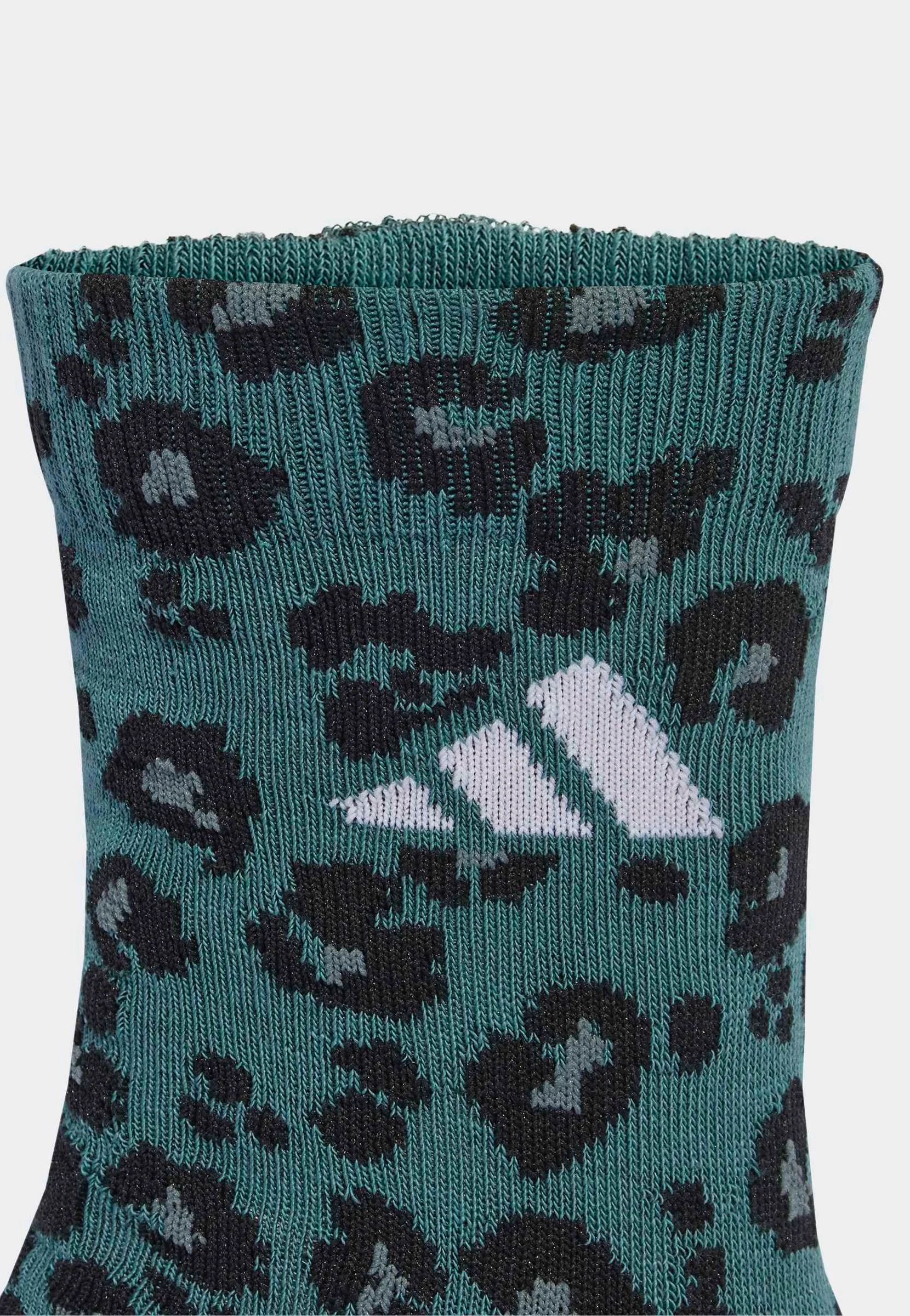Leopard Print Pack Of 3 Multco/Warsan/White/Multc - Socks - Image 3