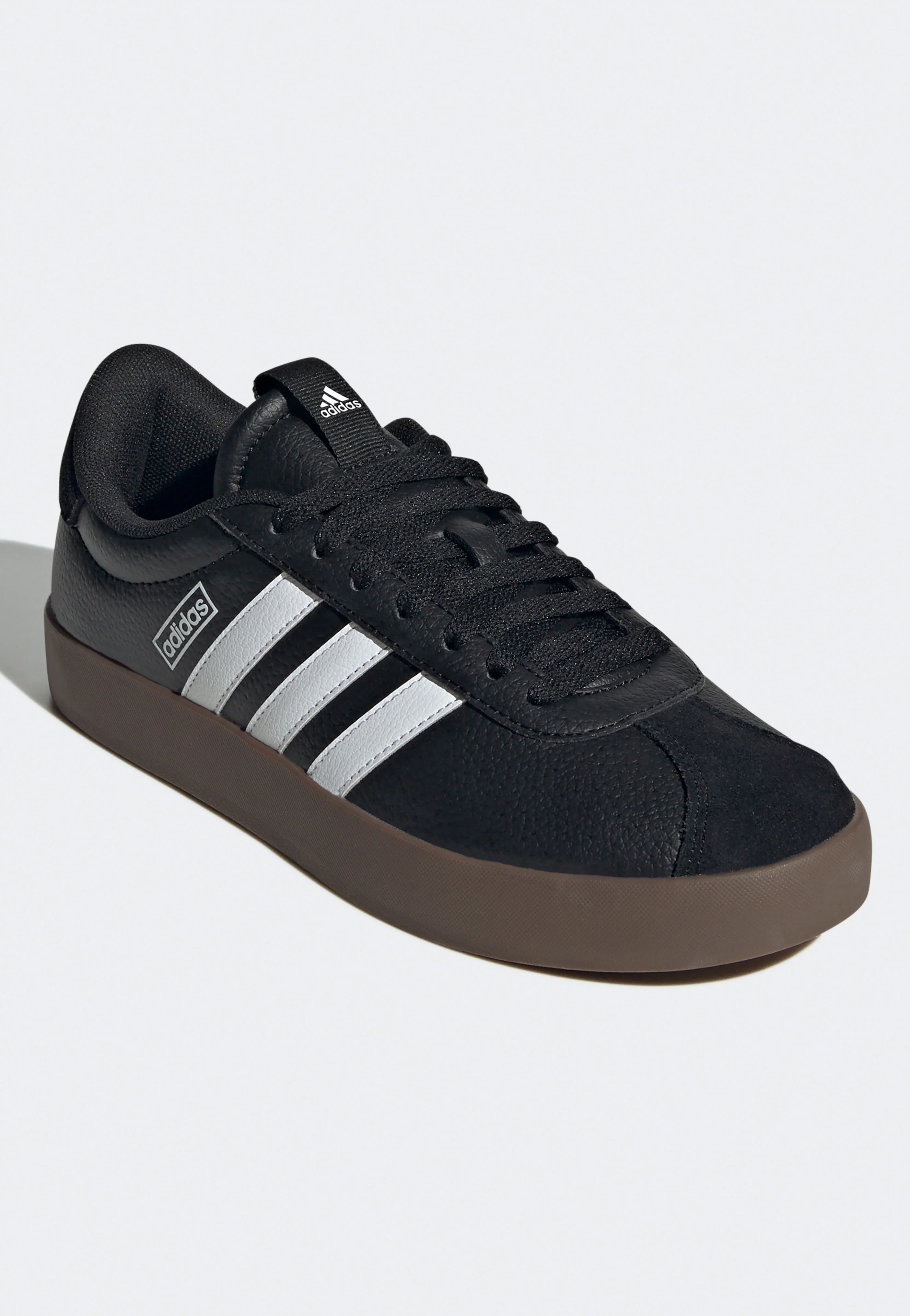 Vl Court 3.0 Cblack/Ftwwht/Gum5 - Girl Shoes - Image 7