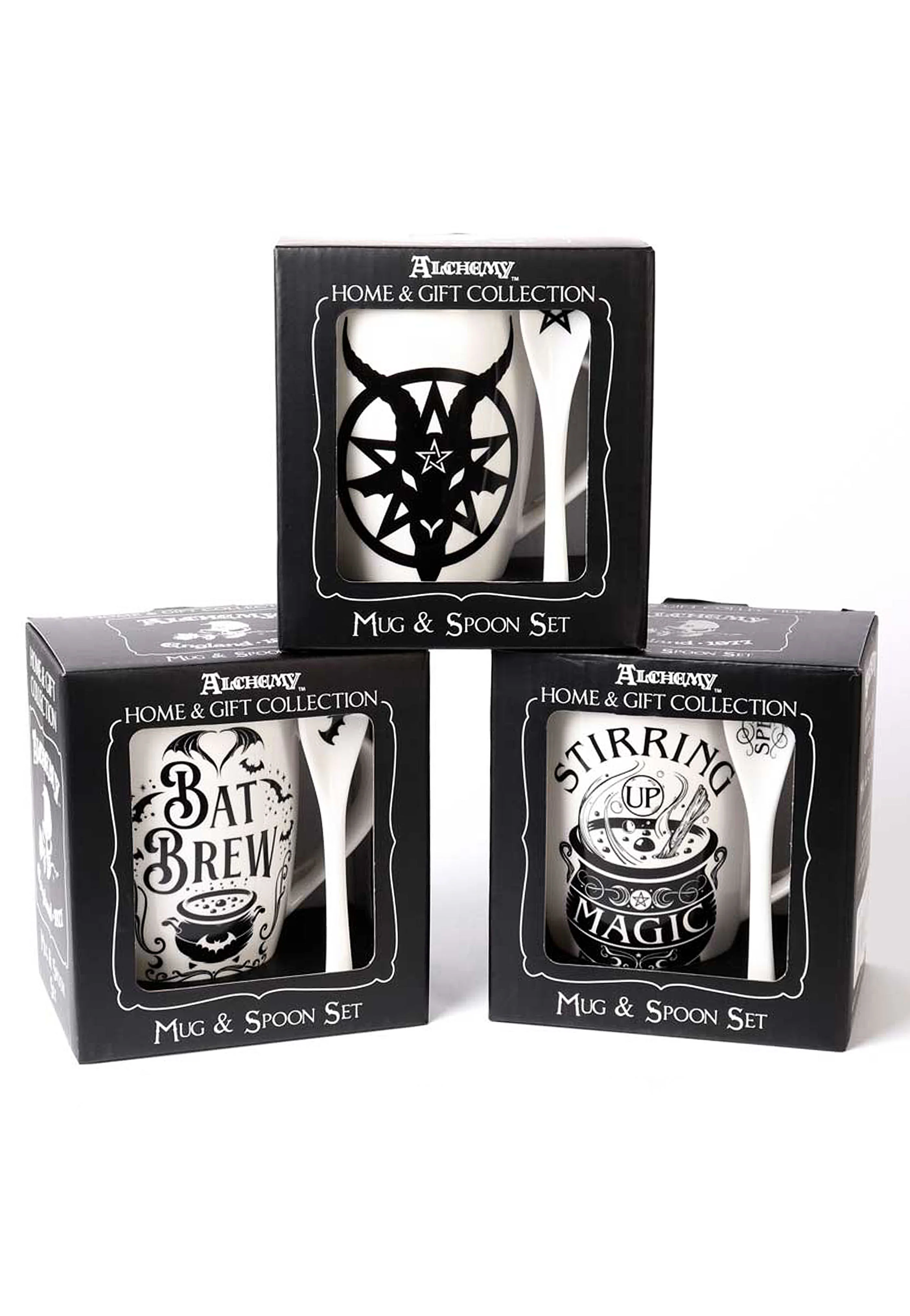 Baphomet White/Black - Mug - Image 3