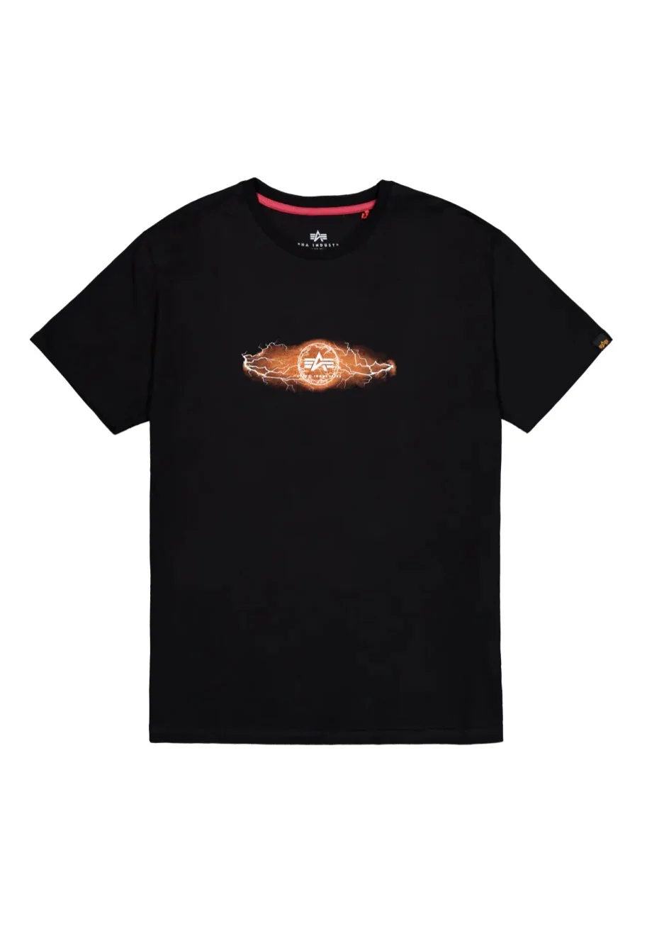 Lightning Black/Orange - T-Shirt - Image 5
