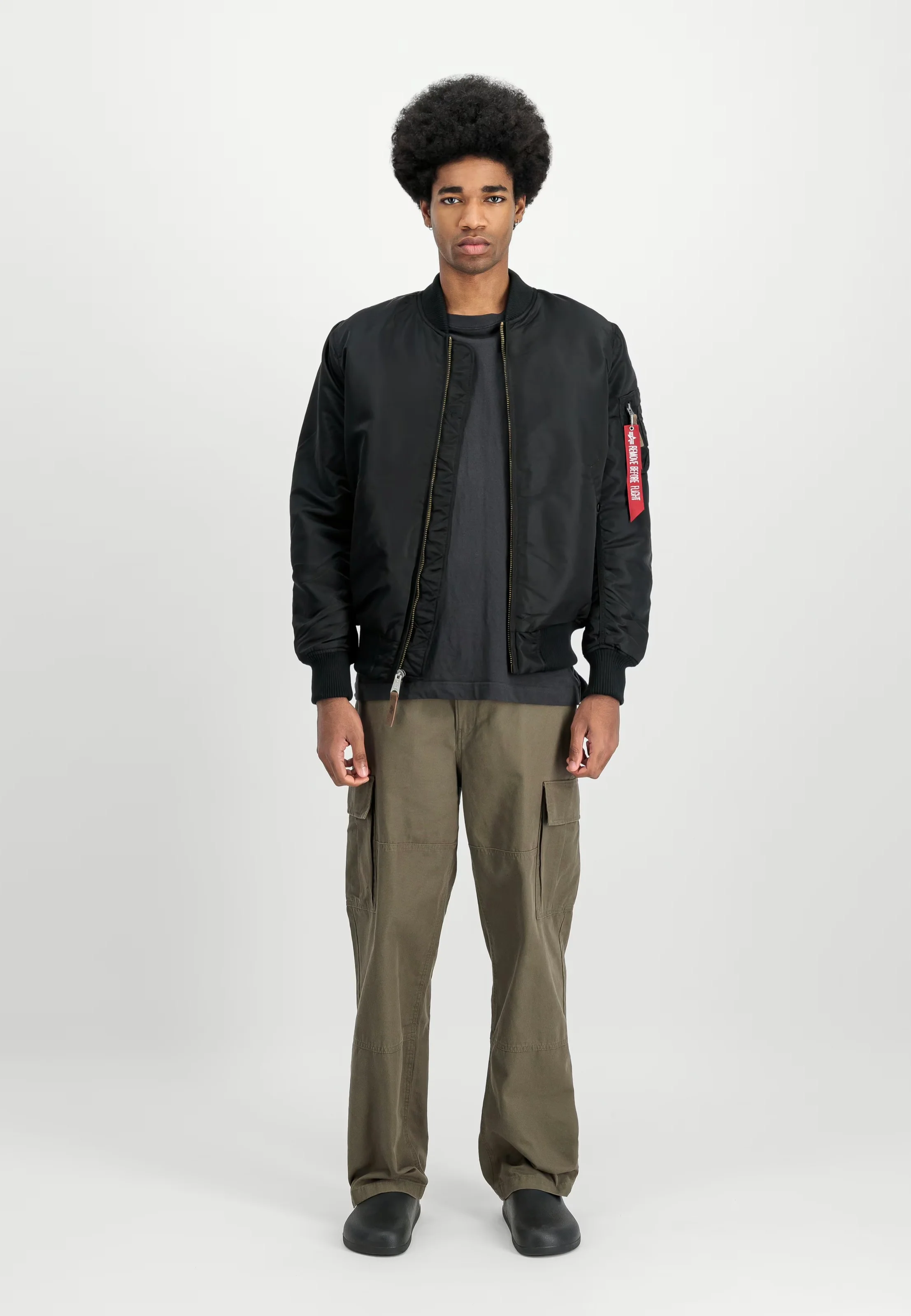MA 1 VF 59 Long Black - Jacket - Image 3