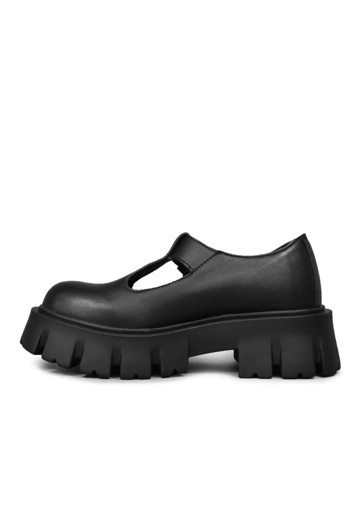 Jane Vegan Black - Girl Sandals - Image 4