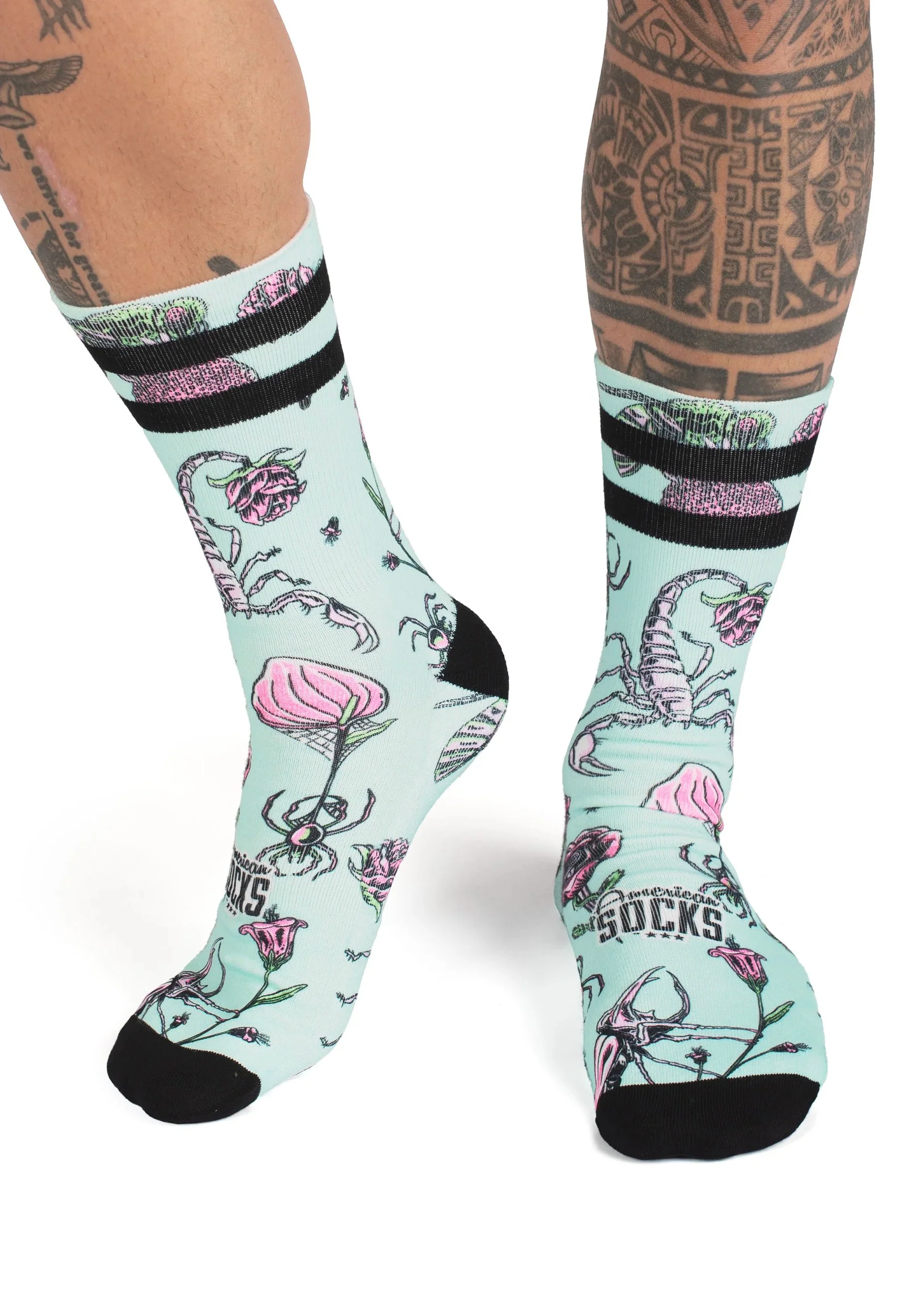Venom Garden Mid High - Socks - Image 6