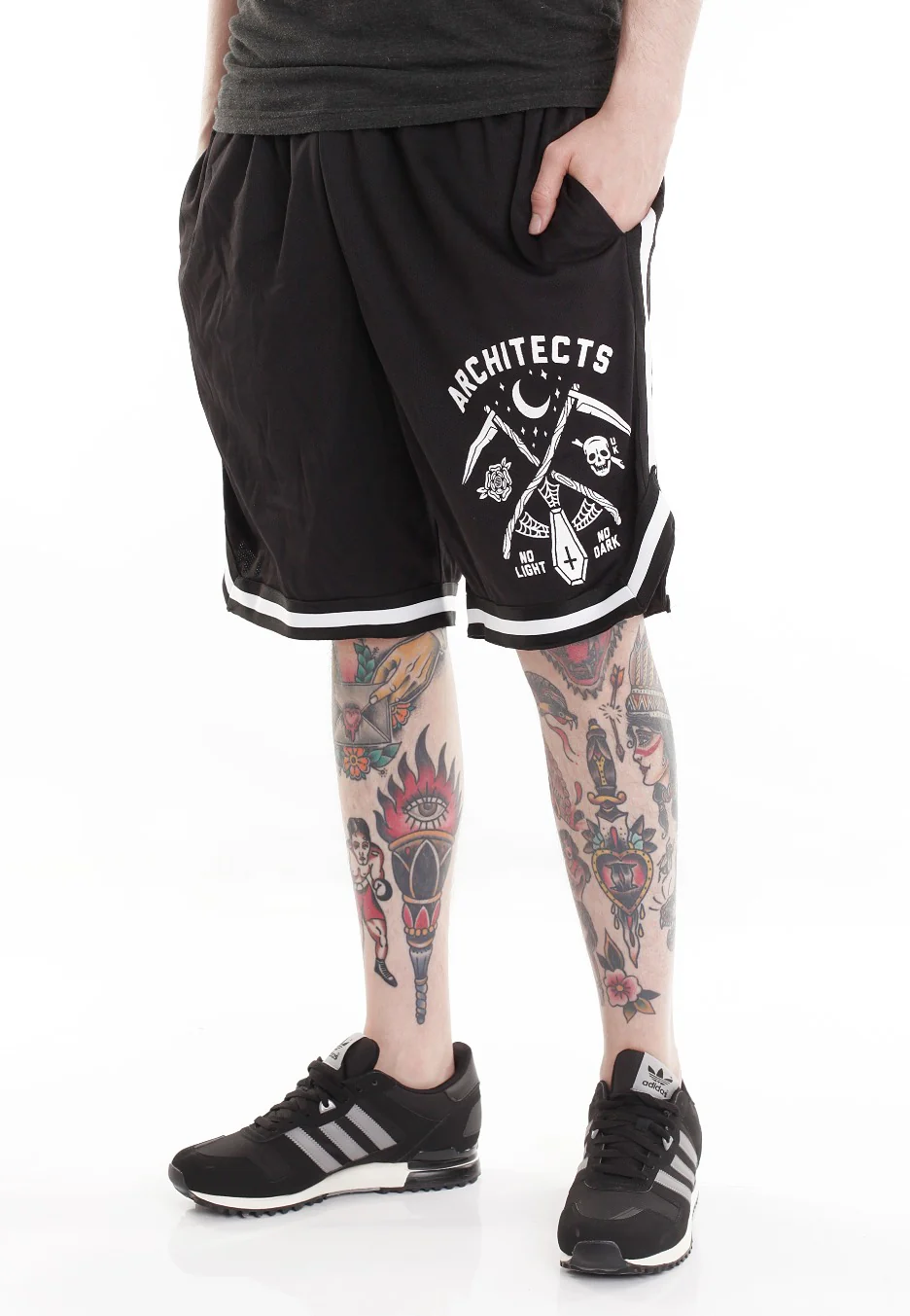 No Light Striped  - Shorts - Image 3