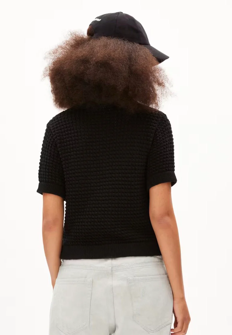 Pasciaas Crochet Black - Cardigan - Image 4