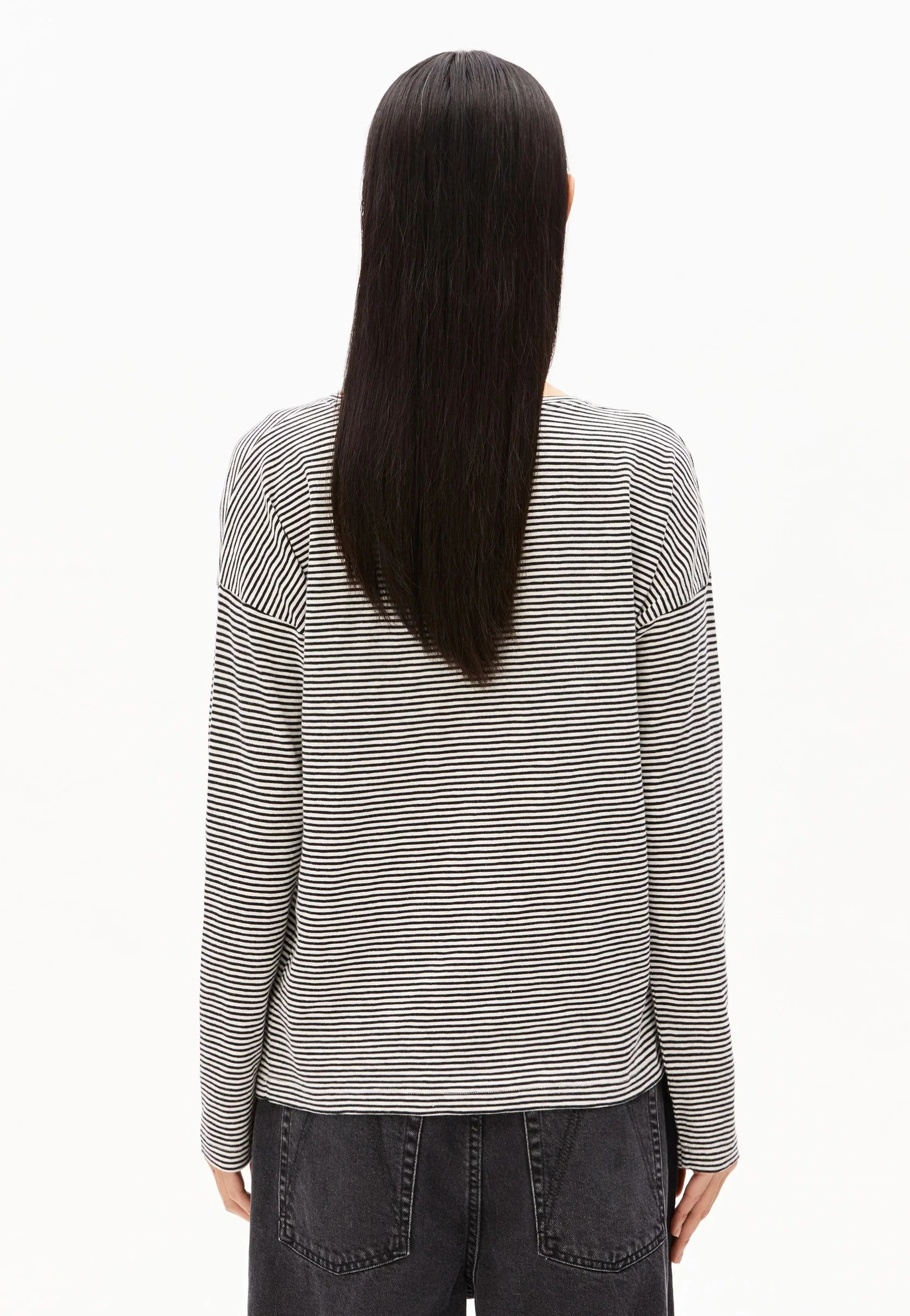 Xianaa Stripes Black/Oatmilk - Longsleeve - Image 2