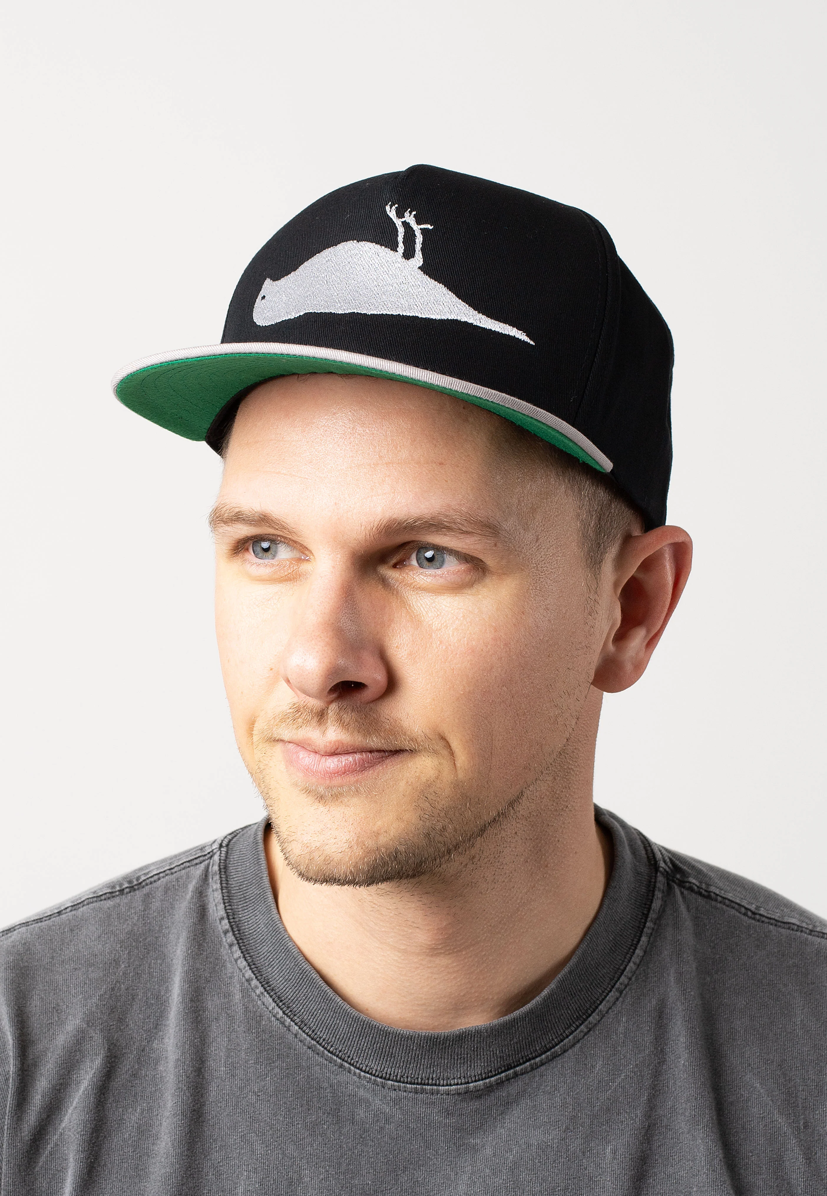 Bird Black/Grey - Cap - Image 6
