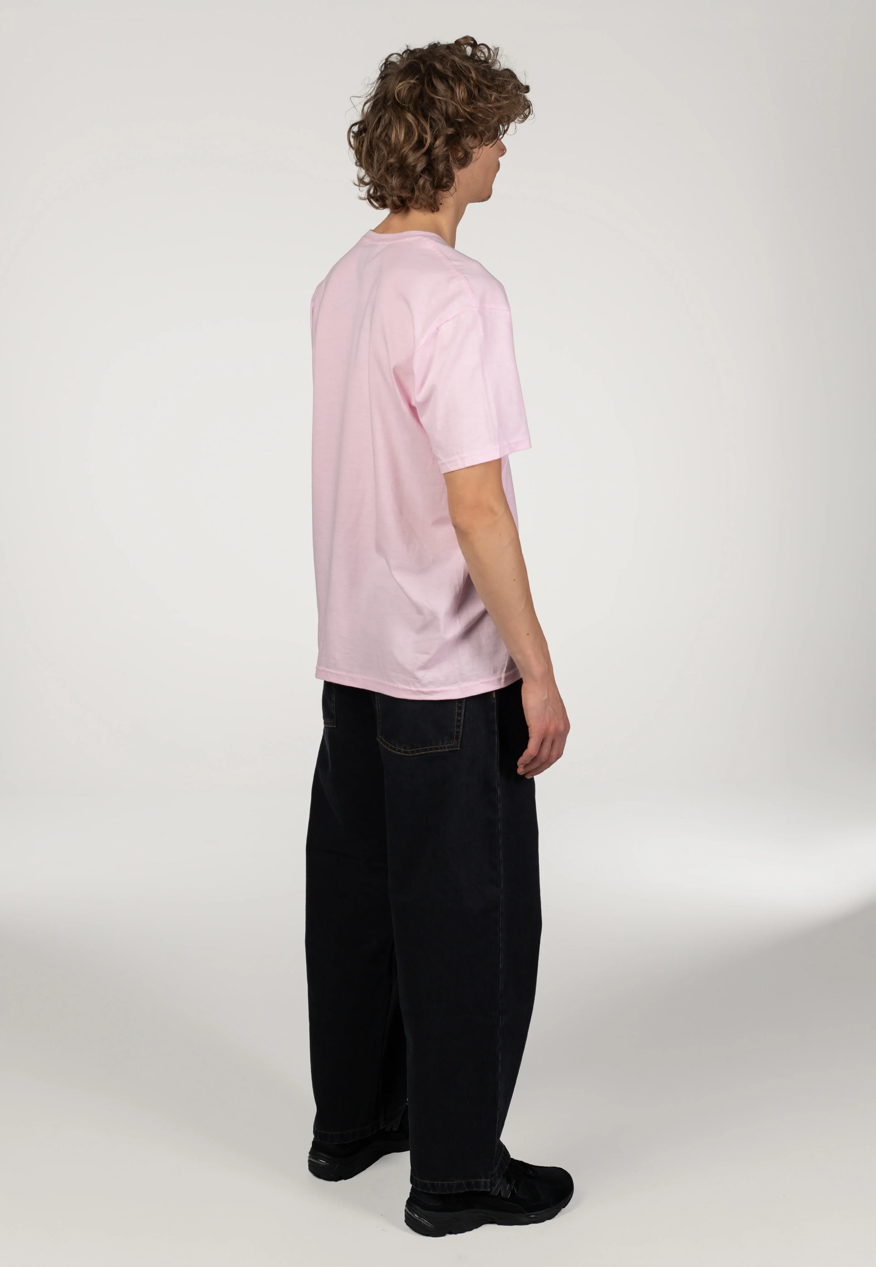 Brand Logo Light Pink - T-Shirt - Image 6