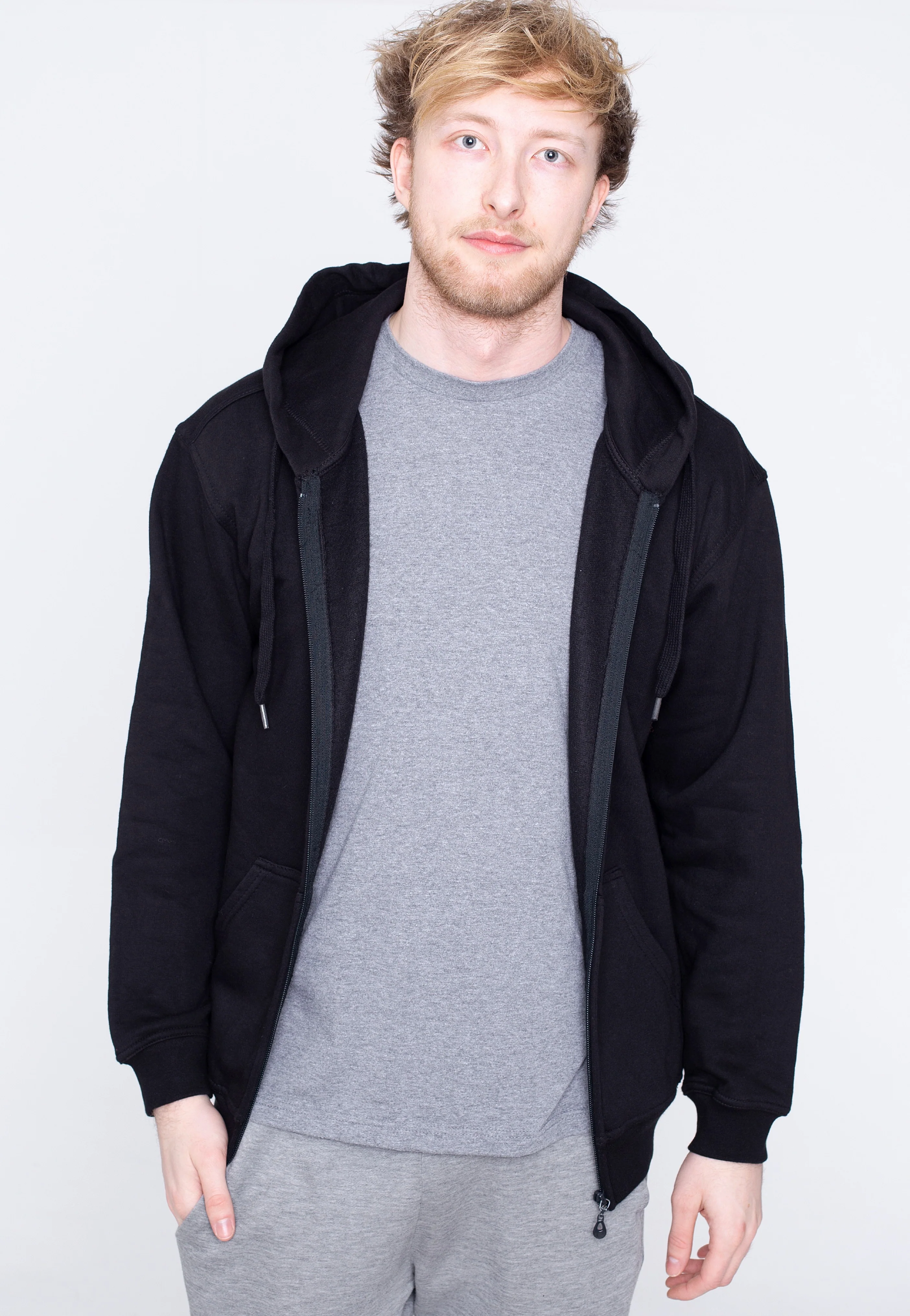 Brand Logo Zip Black - Zipper - Image 2