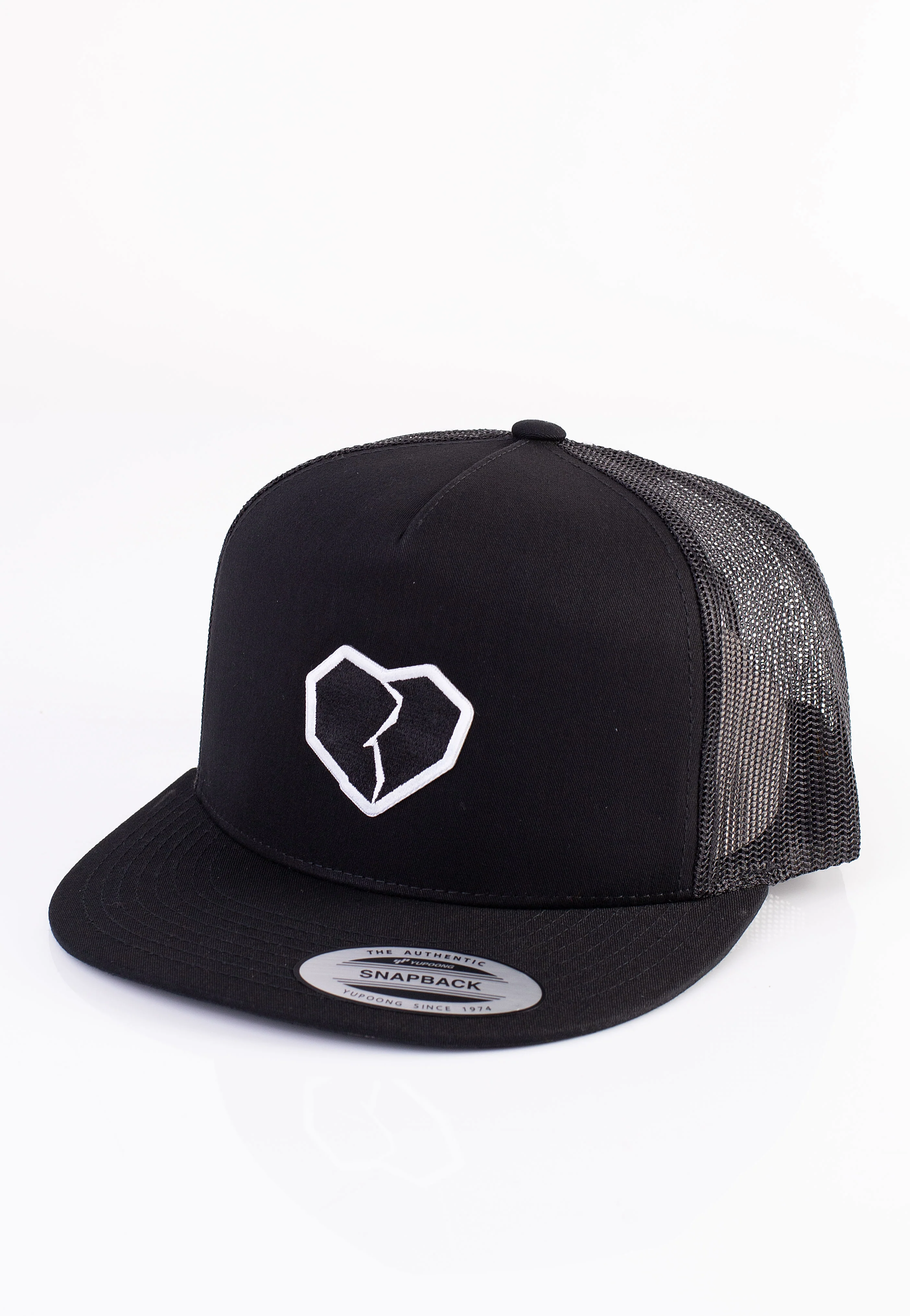 Broken Heart Trucker Black - Cap