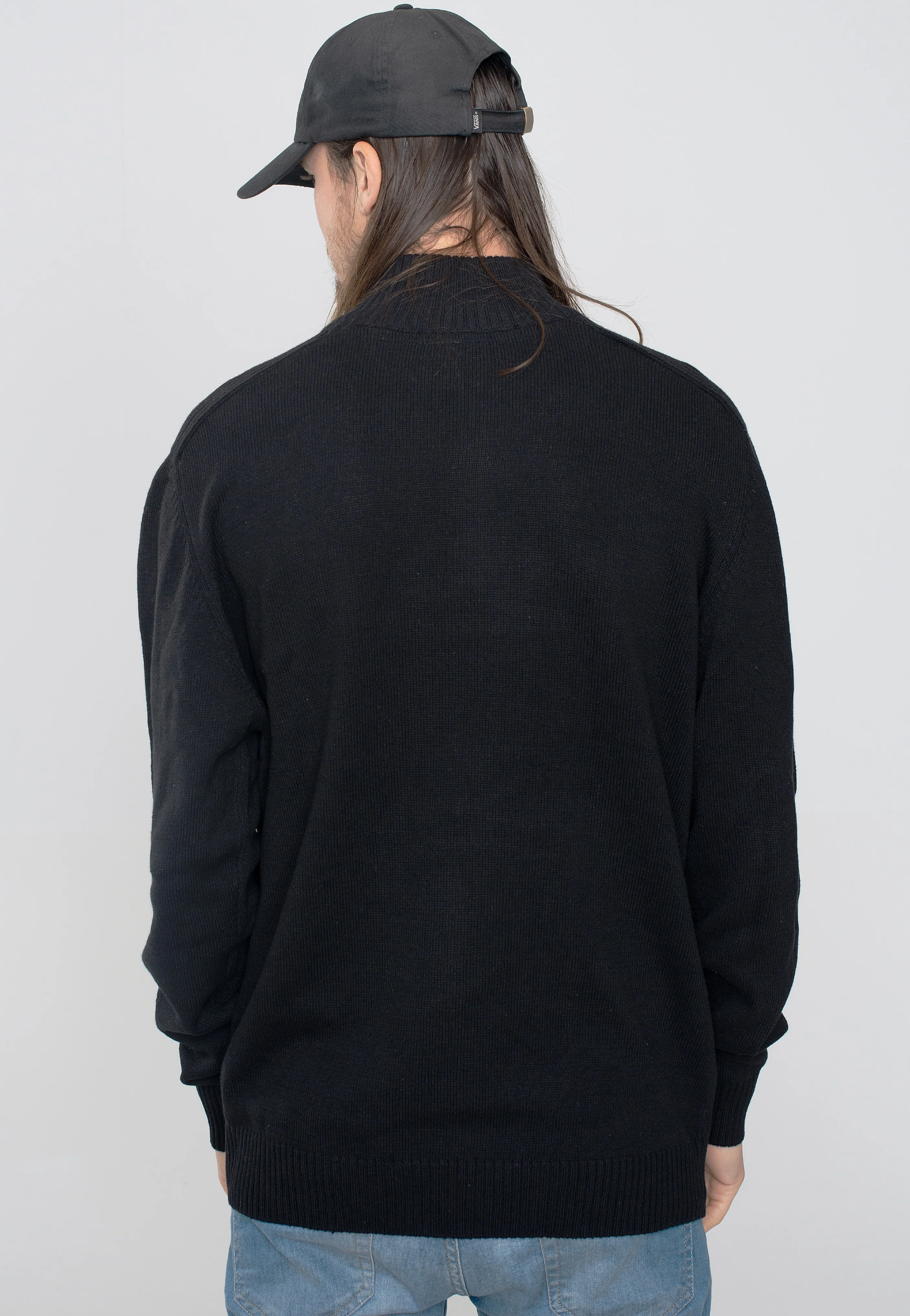Carlos ¼ Zip Black - Sweater - Image 4