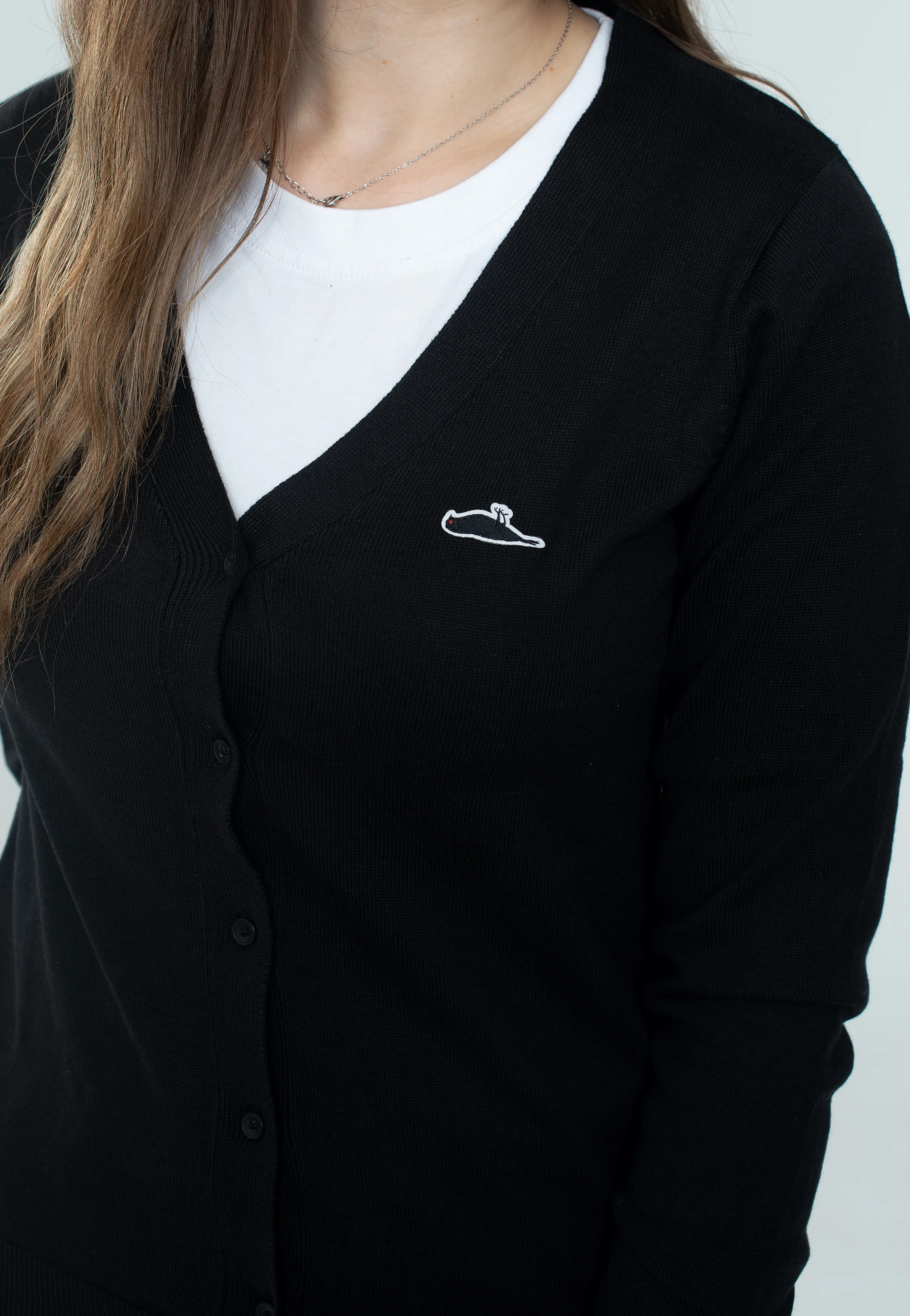 Domino Black - Cardigan - Image 3
