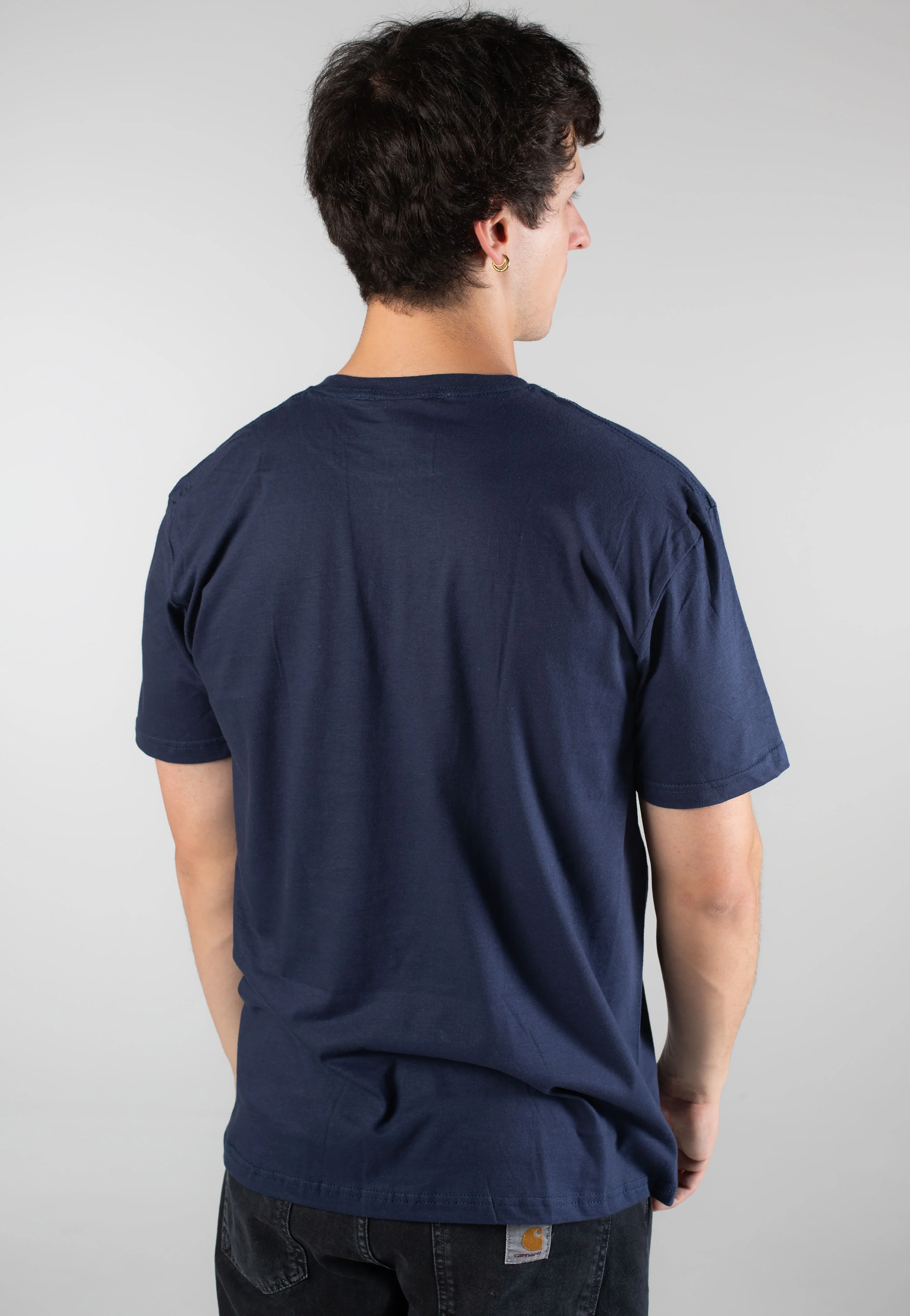 Front Navy - T-Shirt - Image 2