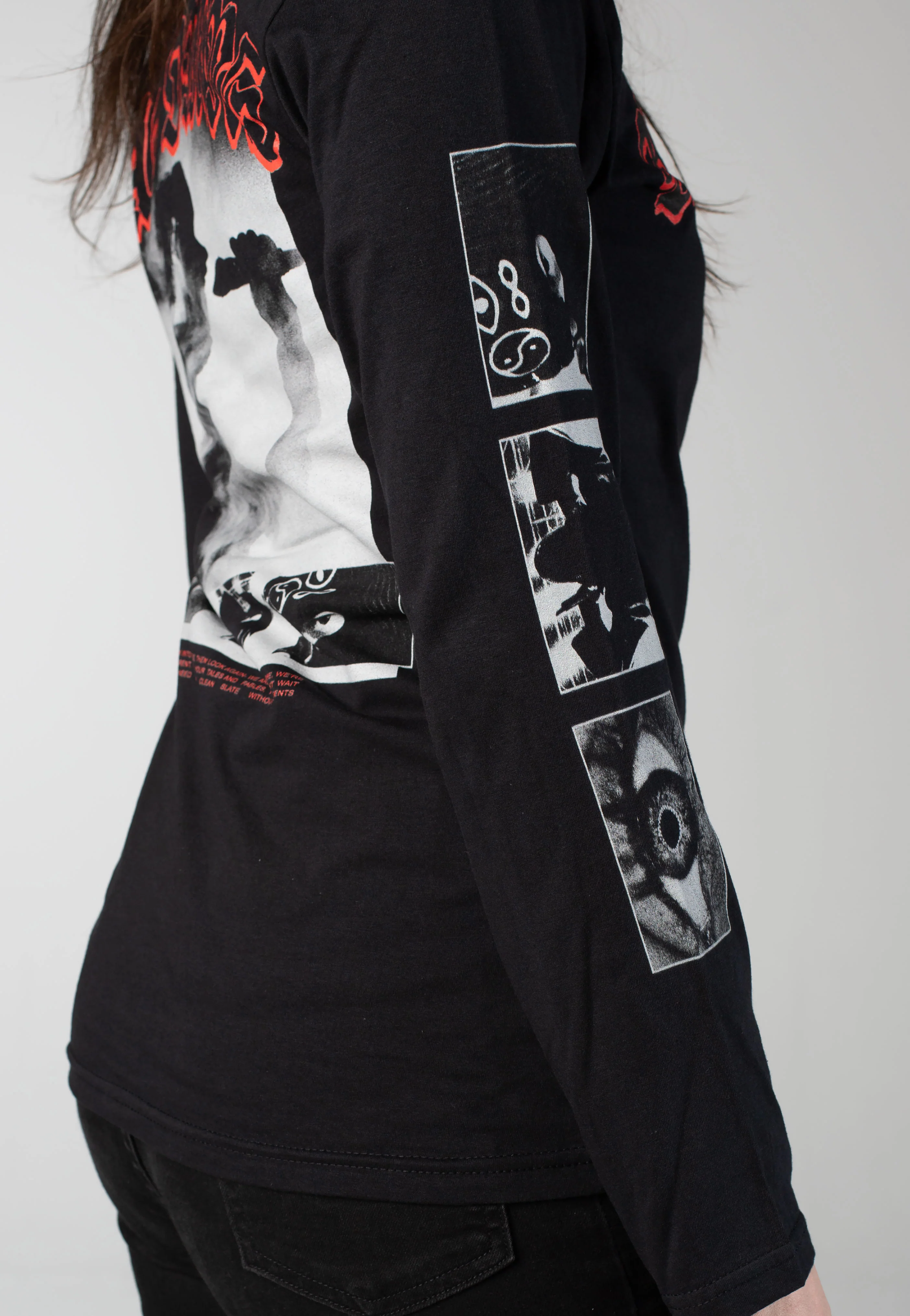 Smoke Look Into My Face - Longsleeve - Image 10