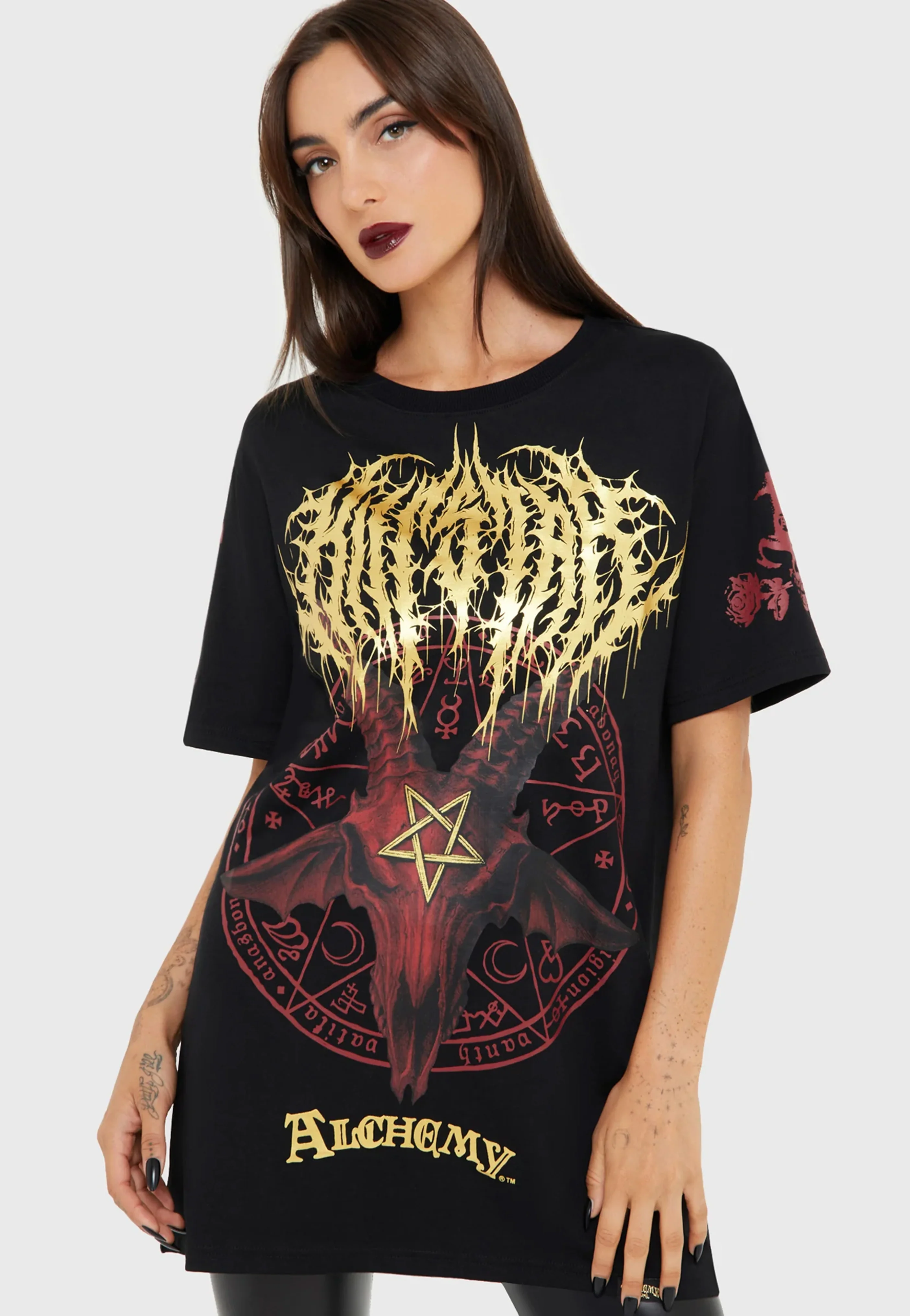 Baphomet Zisurrû Black - T-Shirt - Image 5