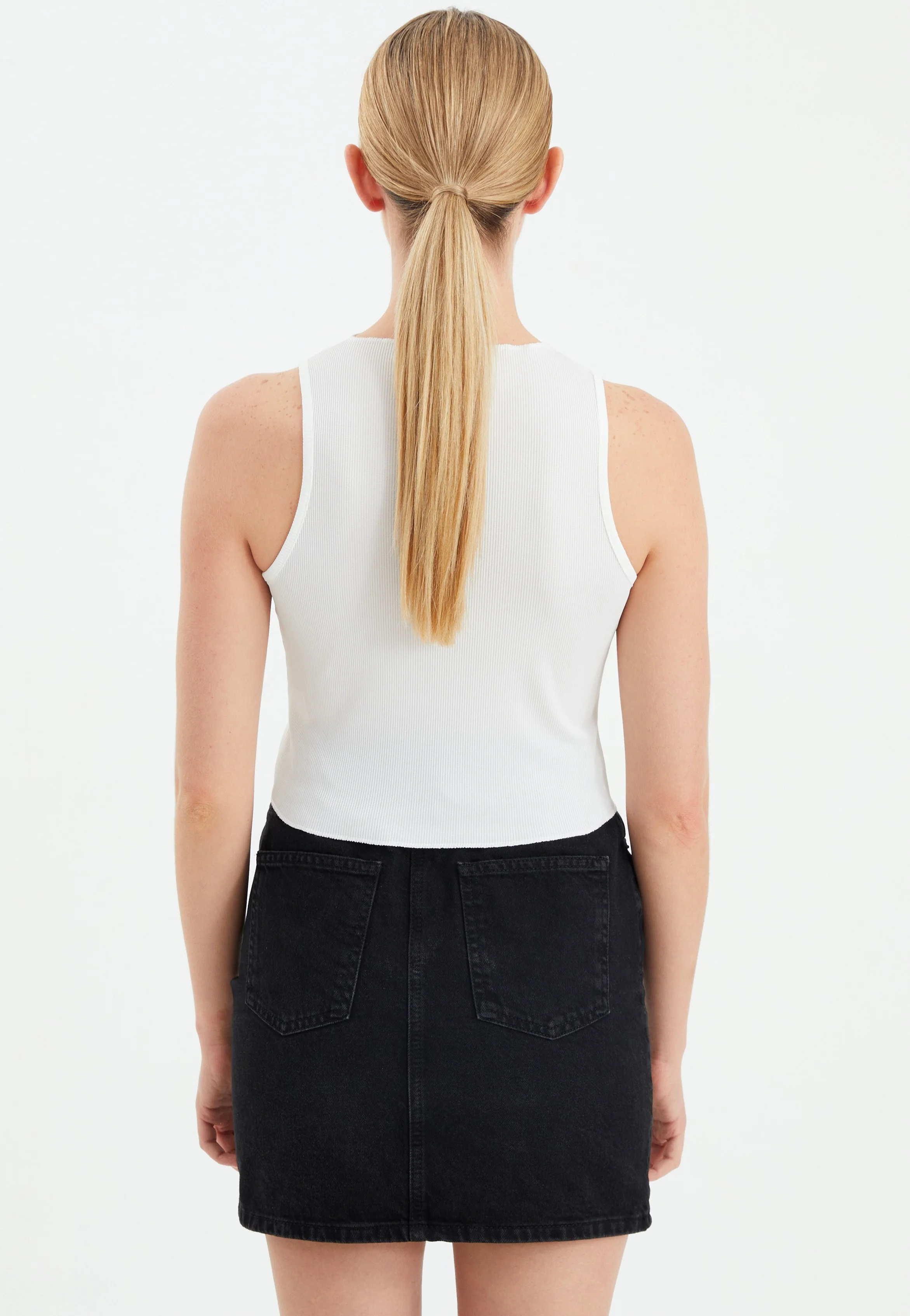 Out Of Office White - Top - Image 4