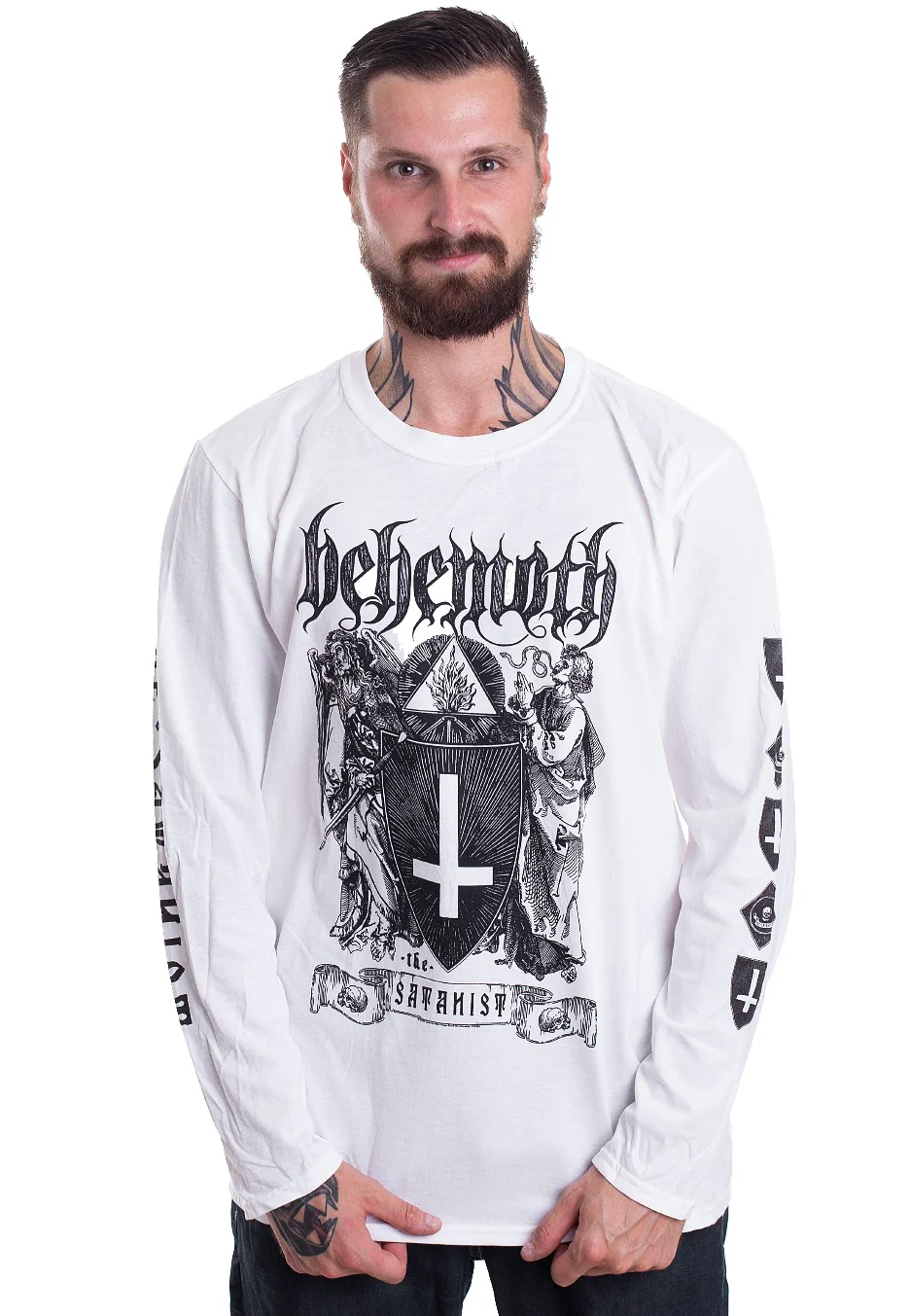 The Satanist White - Longsleeve - Image 3