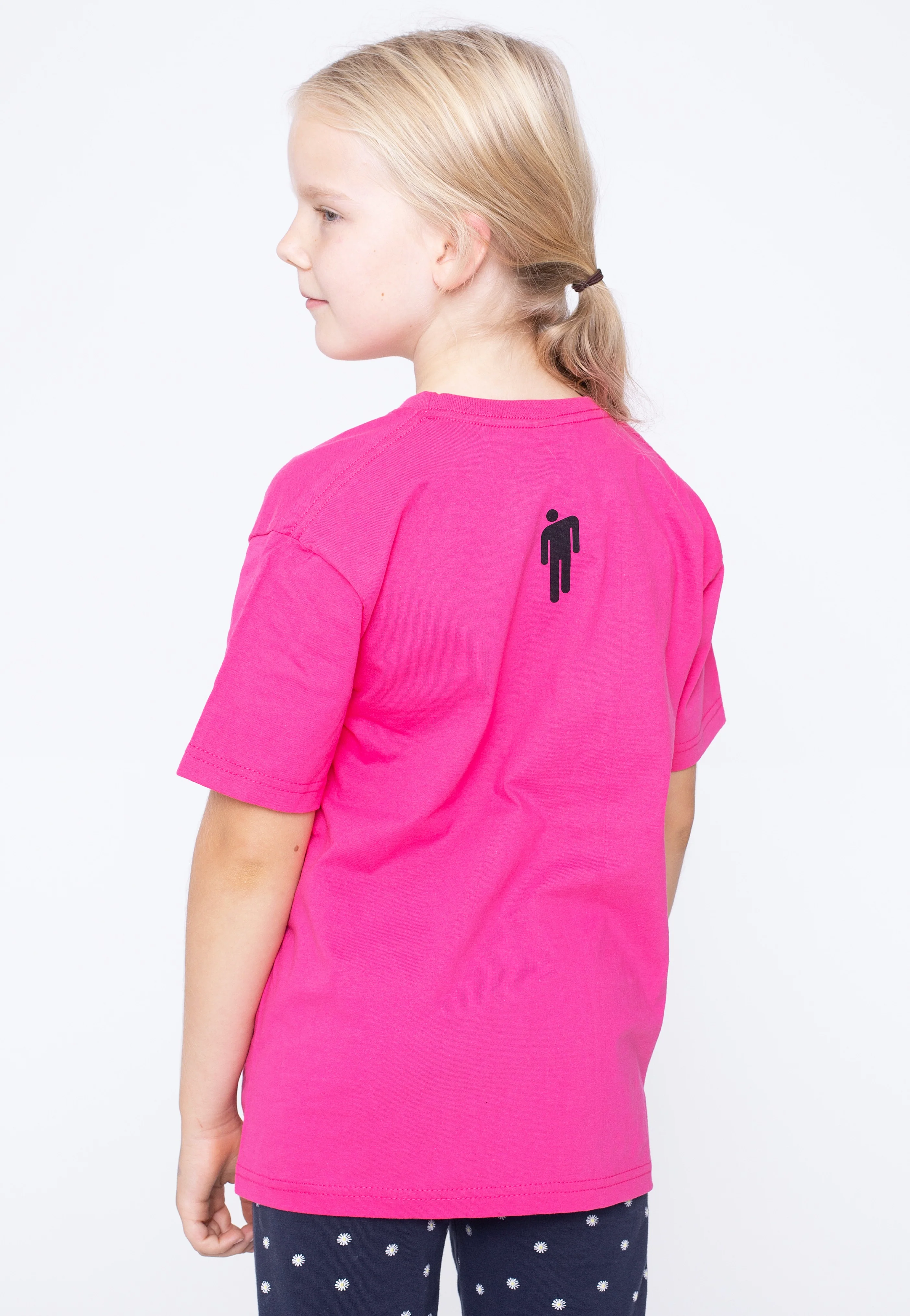 Racer Logo & Blohsh Kids Pink - T-Shirt - Image 2