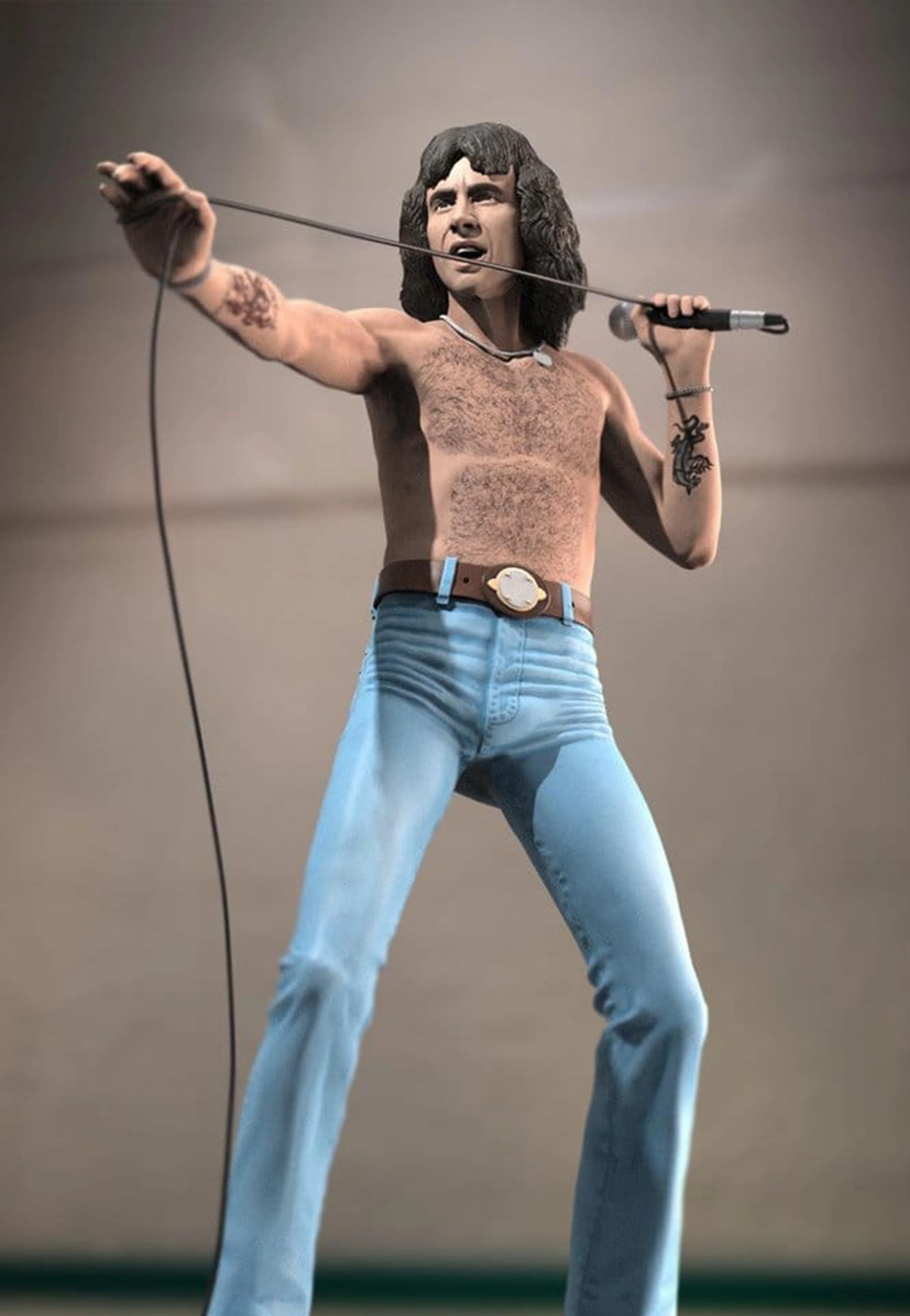 Bon Scott III Rock Iconz - Statue - Image 4