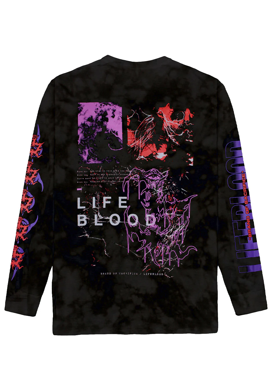 Lifeblood Tie Dye - Longsleeve - Image 2