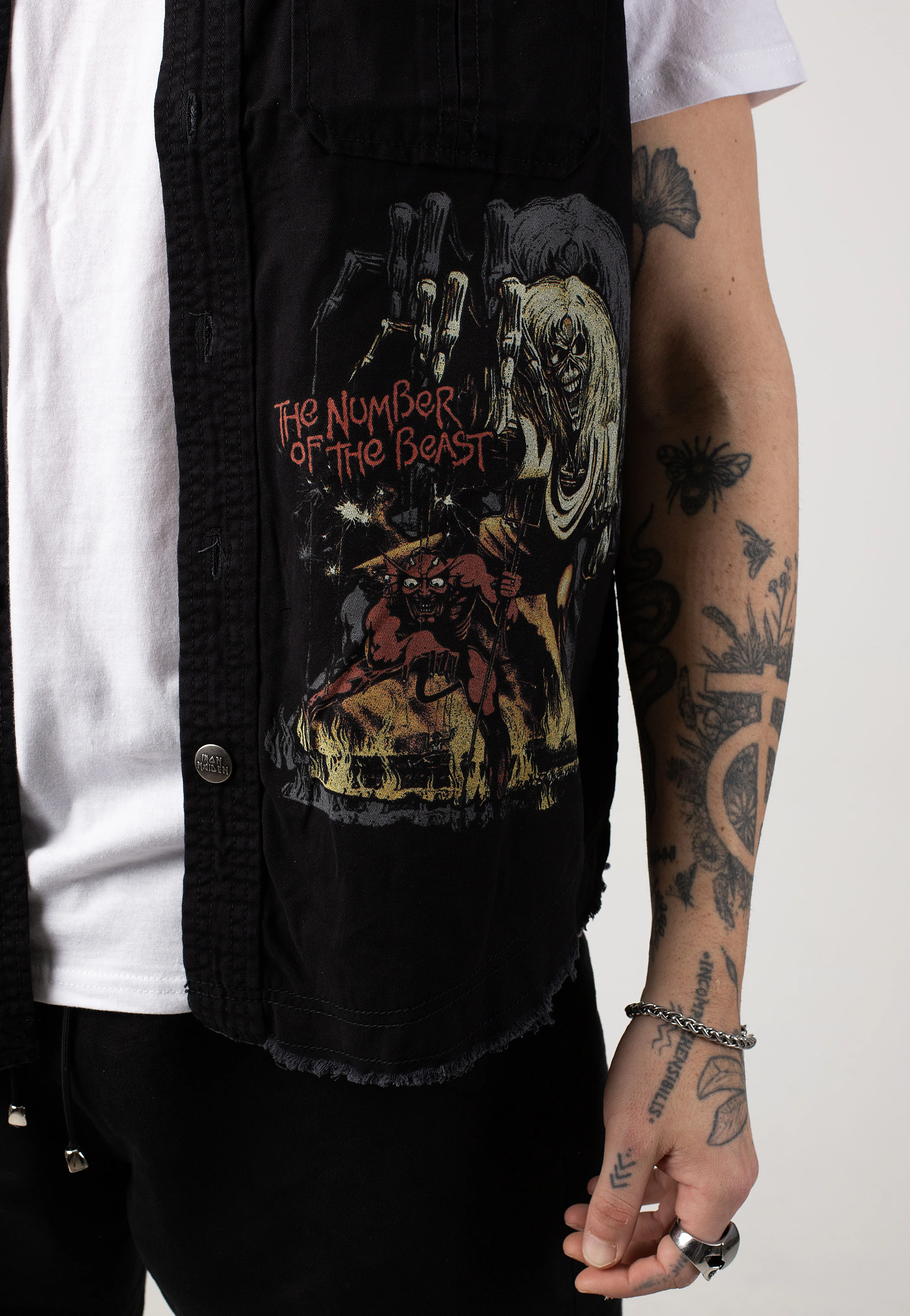Number Of The Beast Vintage - Vest - Image 5