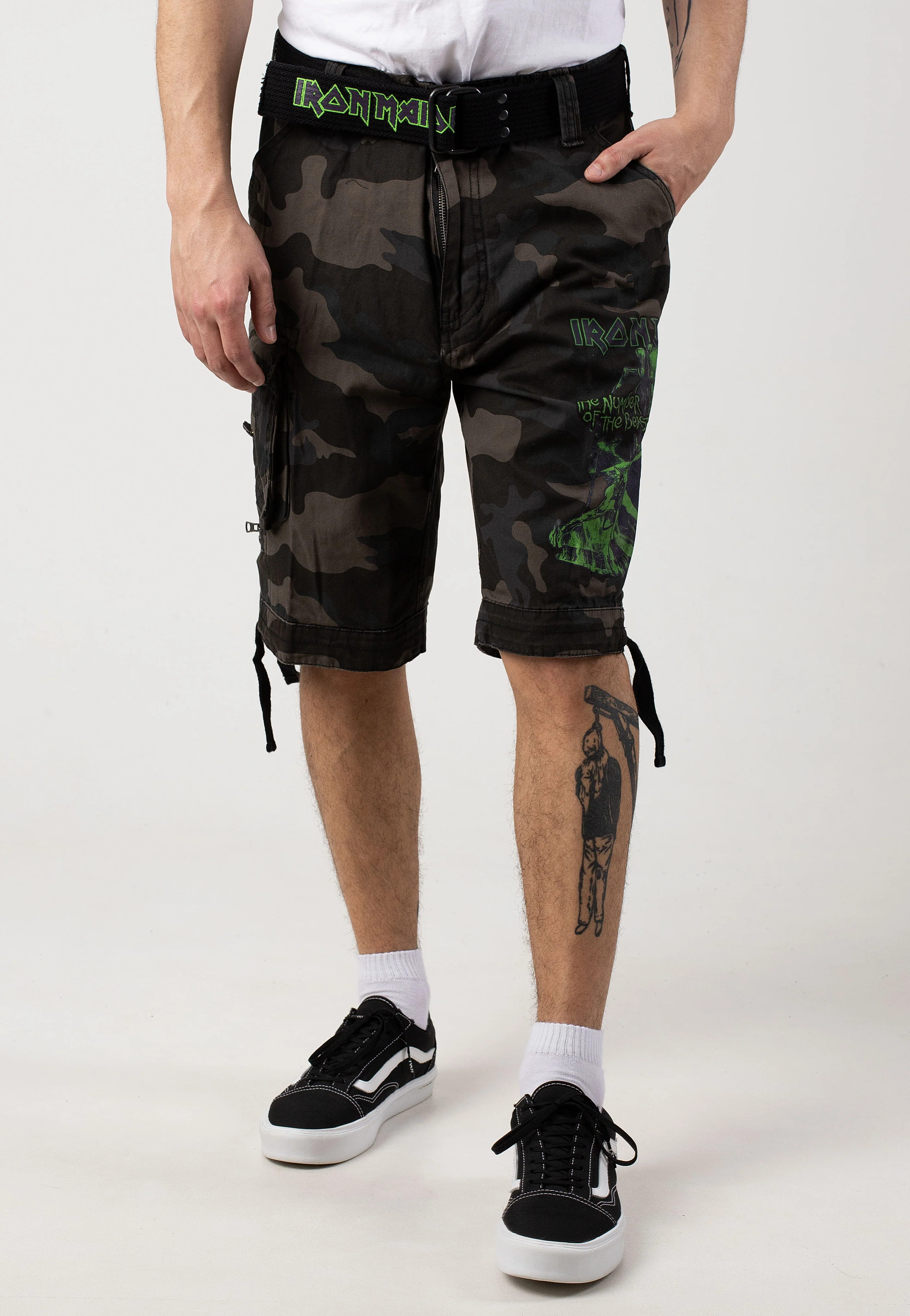Savage The Number Of The Beast Darkcamo - Shorts