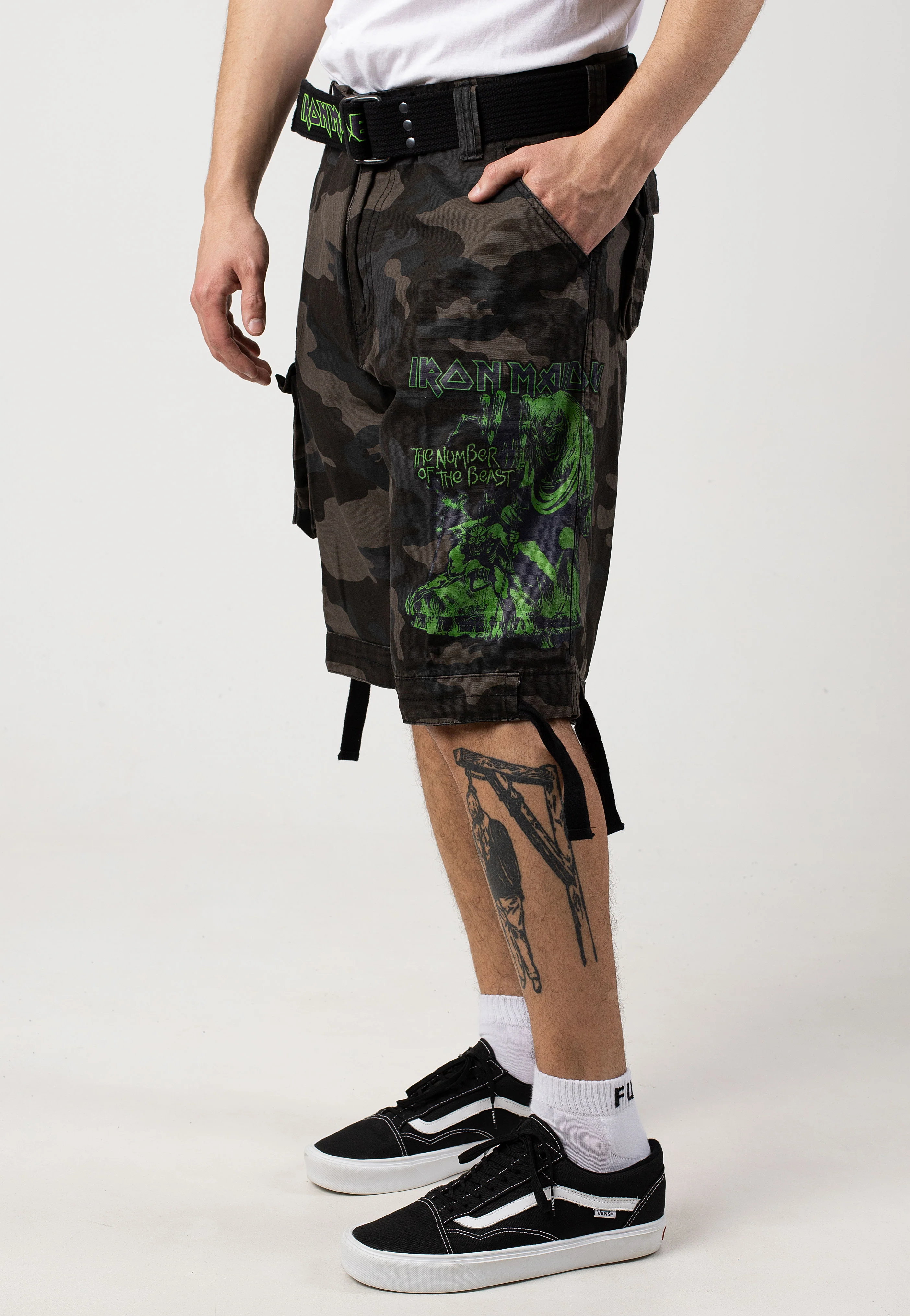 Savage The Number Of The Beast Darkcamo - Shorts - Image 3