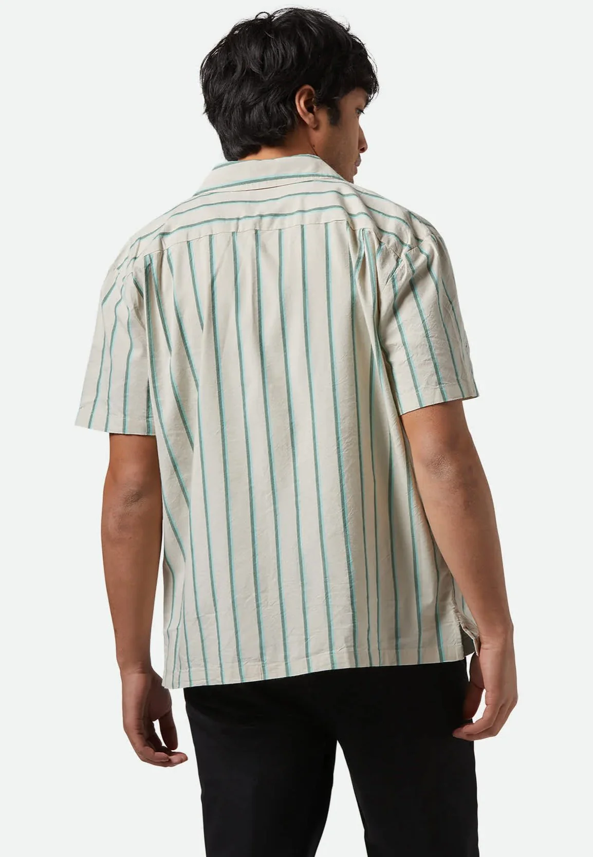 Cru Stripe Beige/Pine Needle/Aquatic Gree - Shirt - Image 3
