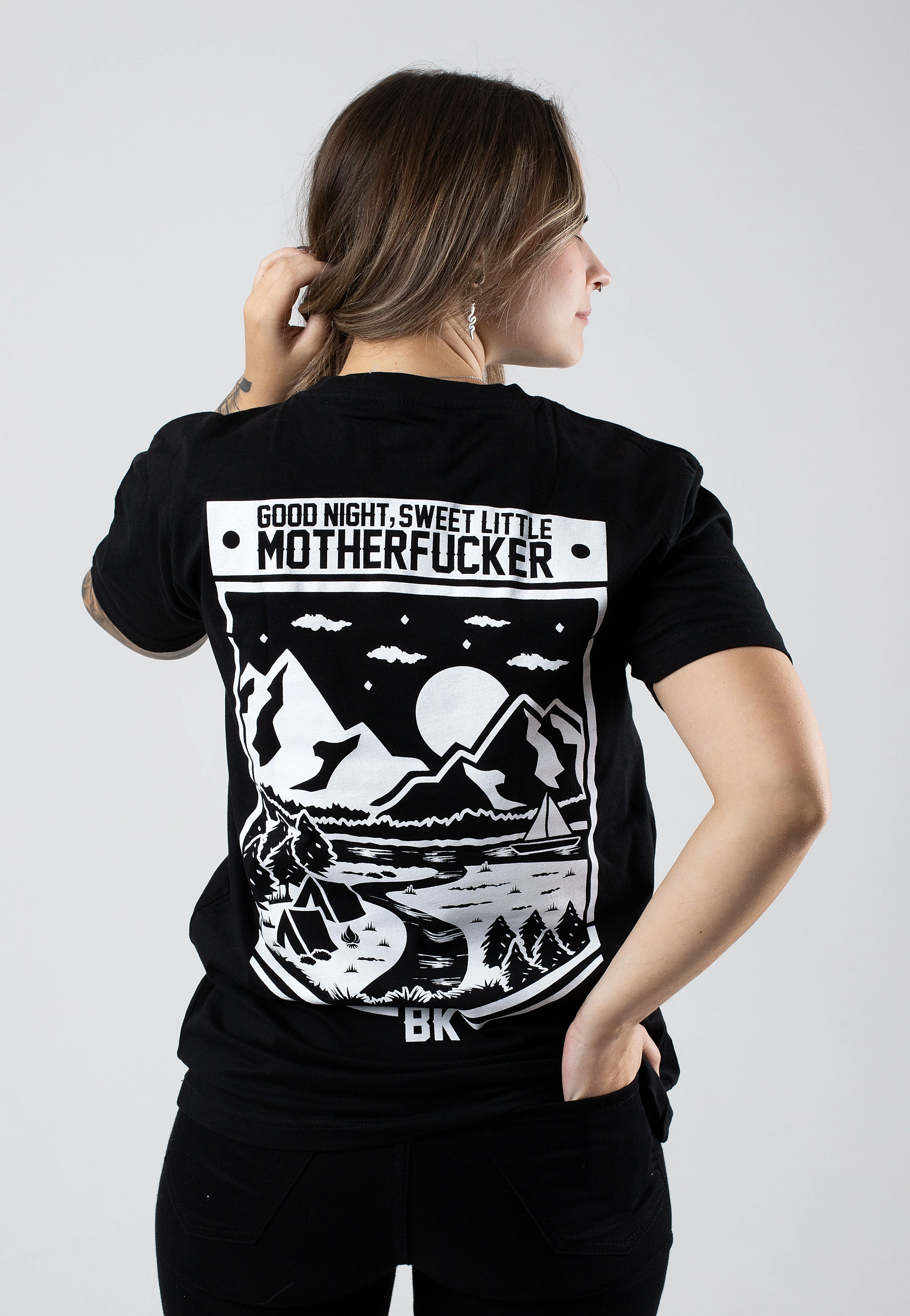 GNSLM Black - T-Shirt - Image 2