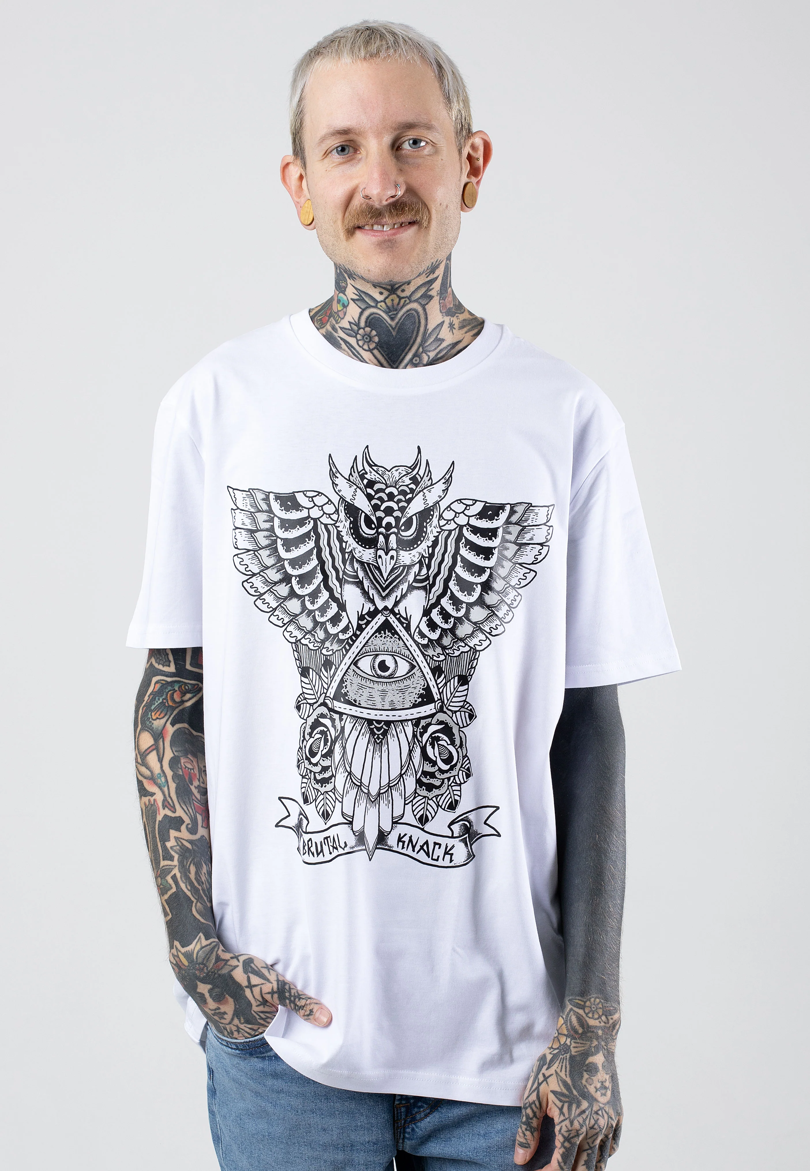 Illuminati White - T-Shirt - Image 3