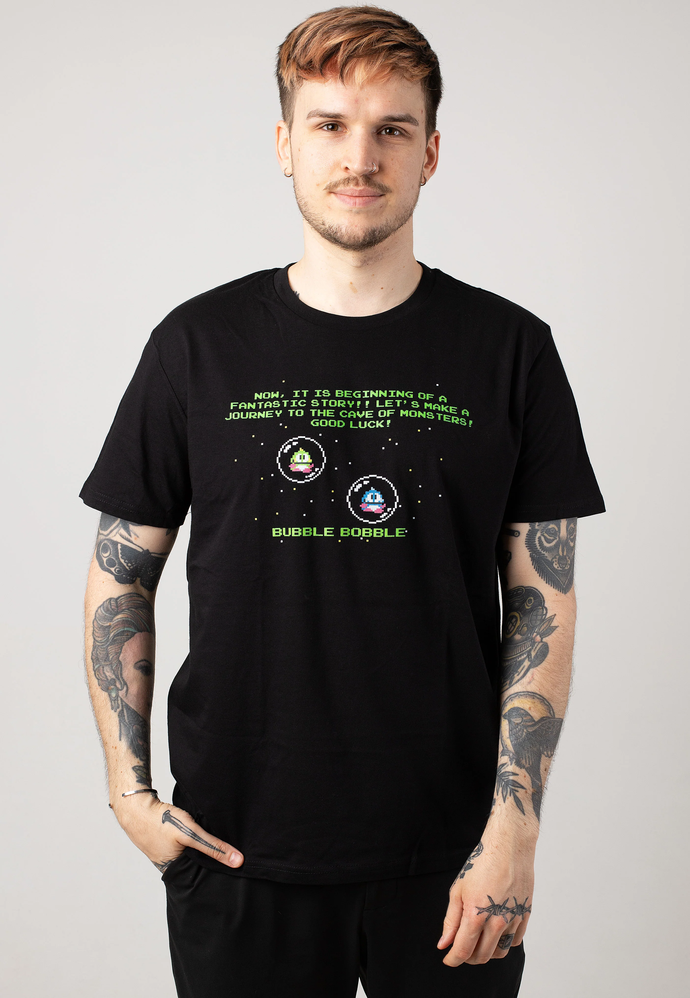 Bubble Bobble Start - T-Shirt - Image 3
