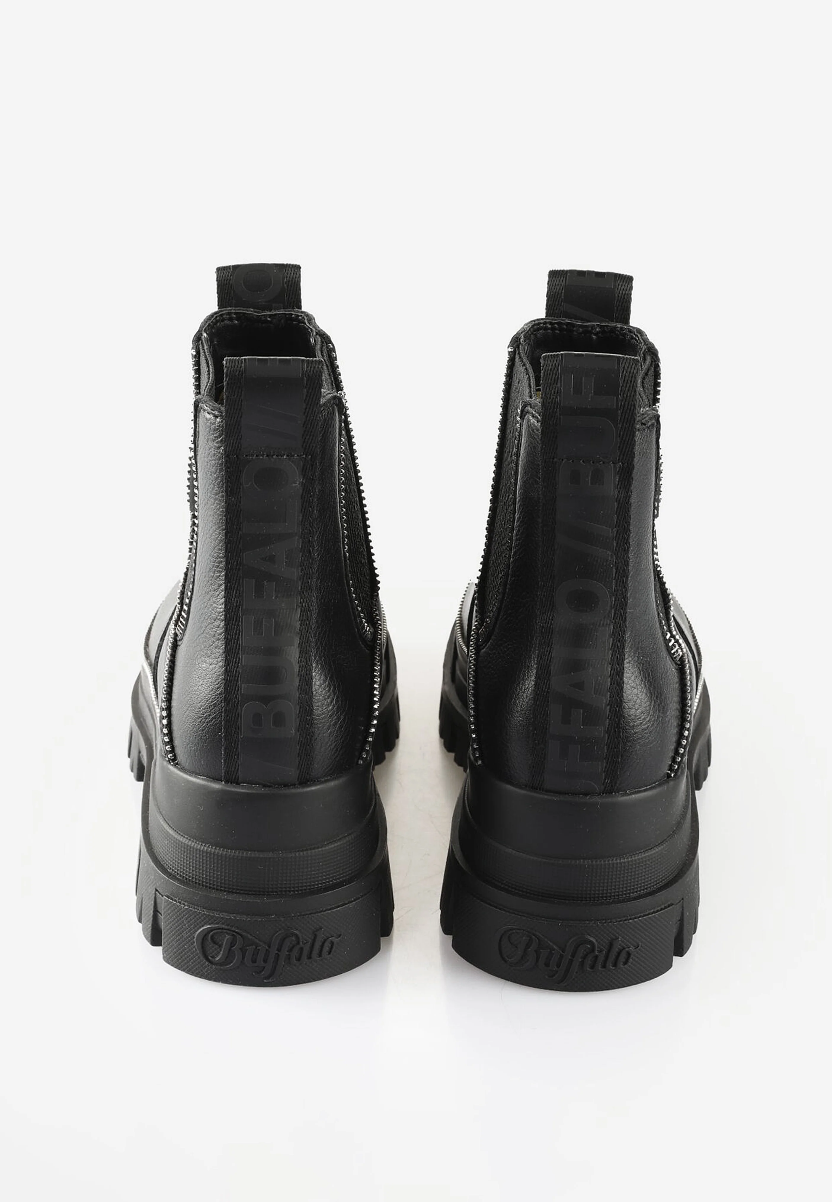 Aspha Chelsea Zip Black - Girl Shoes - Image 6