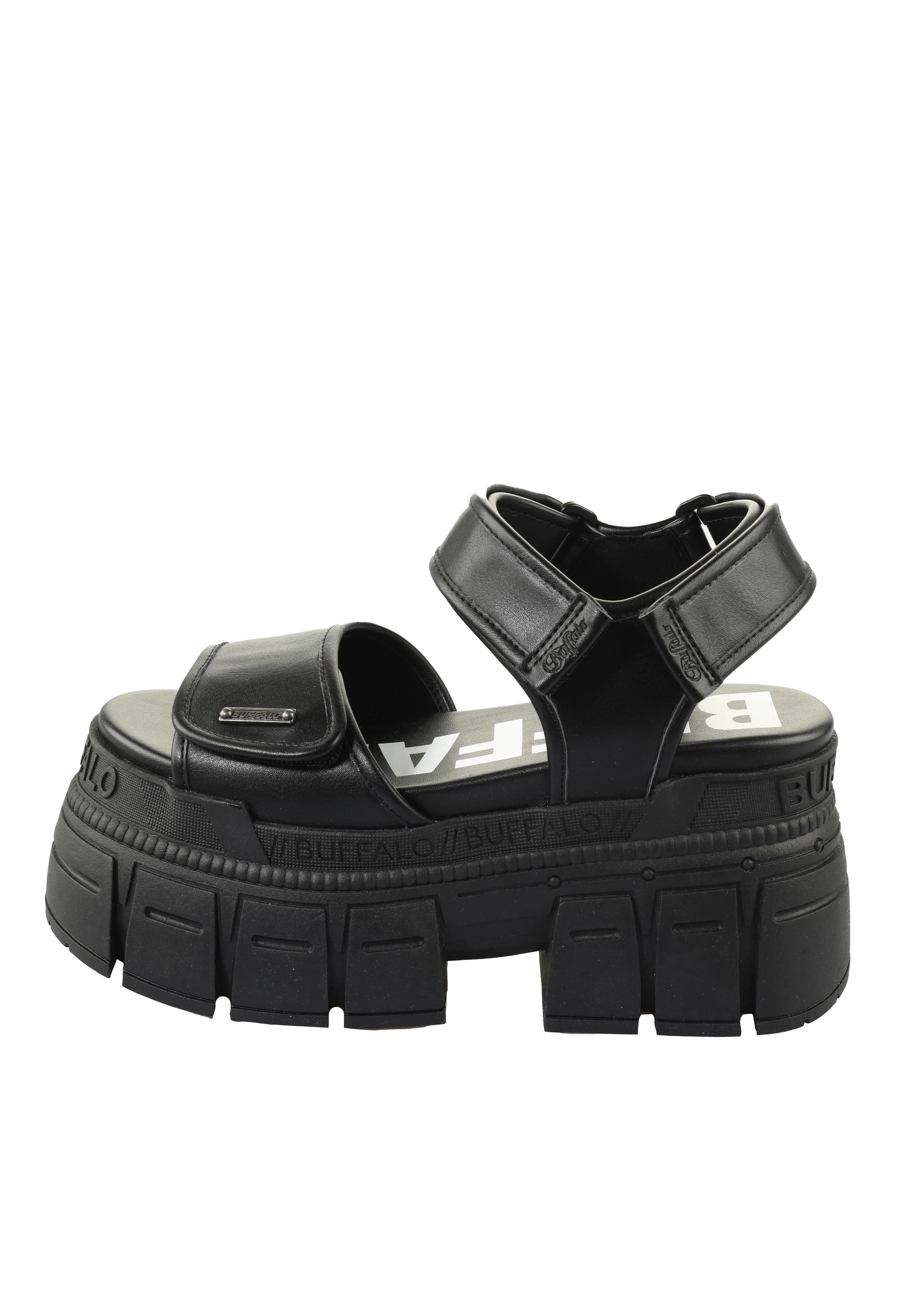 Gospher Sandal Velc Vegan Nappa Black - Girl Sandals - Image 7