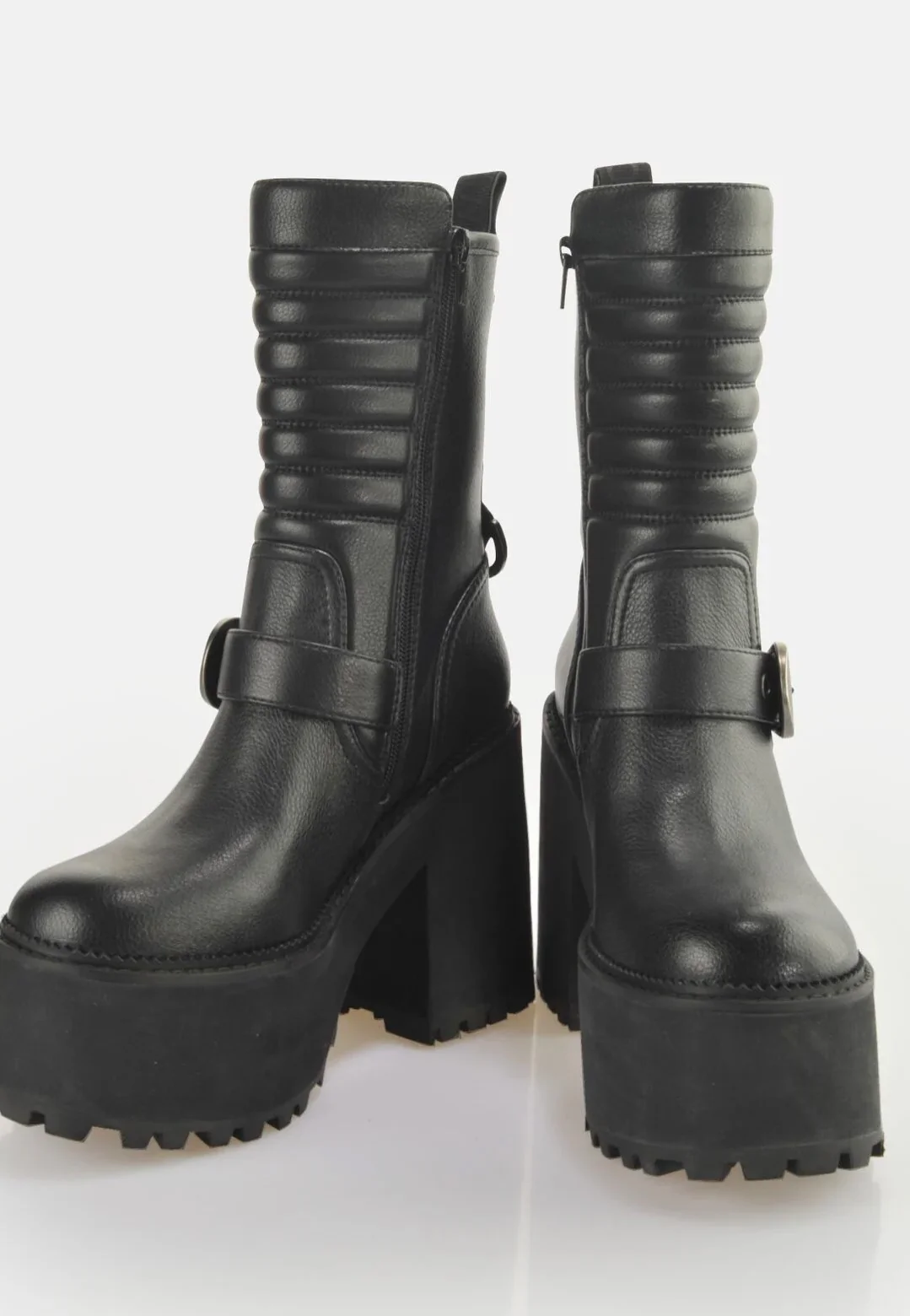 Killah Bike Zip Vegan Nappa Black - Girl Shoes - Image 4