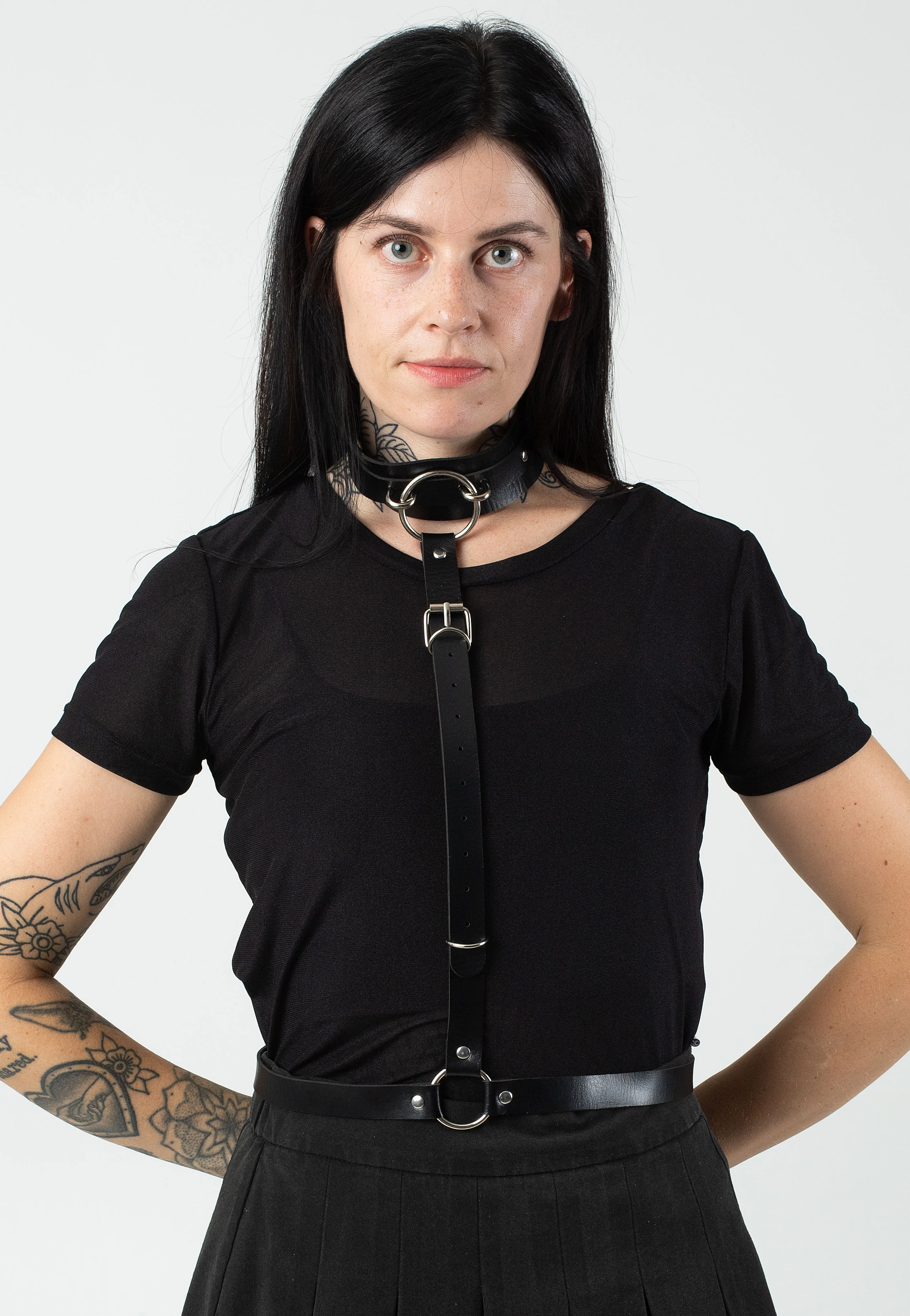 Bondage Neckband Belt - Harness - Image 3