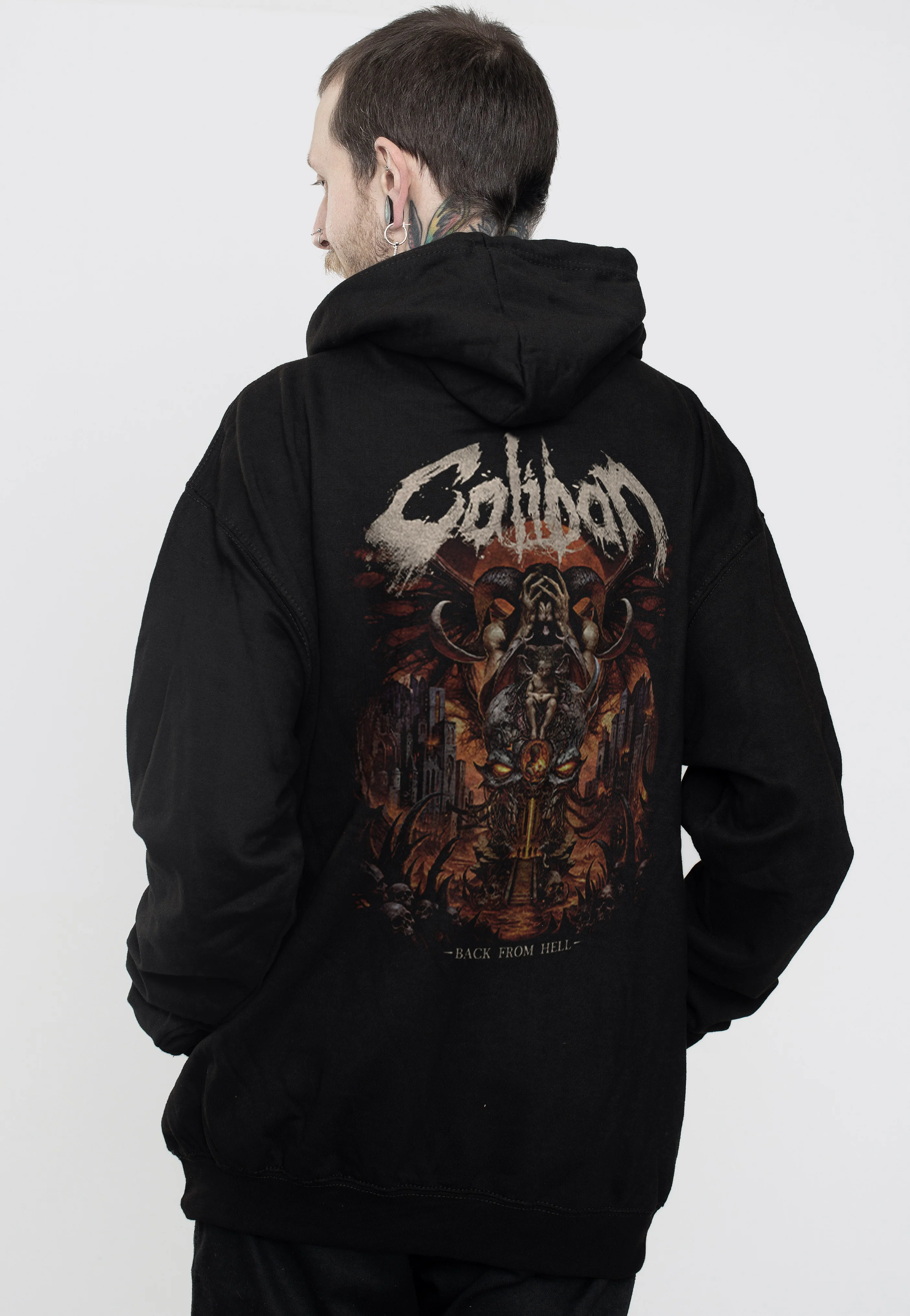 Back From Hell Artwork - Hoodie - Image 2