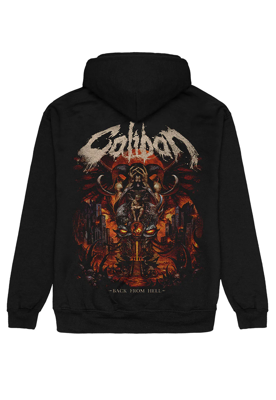 Back From Hell Artwork - Hoodie - Image 4