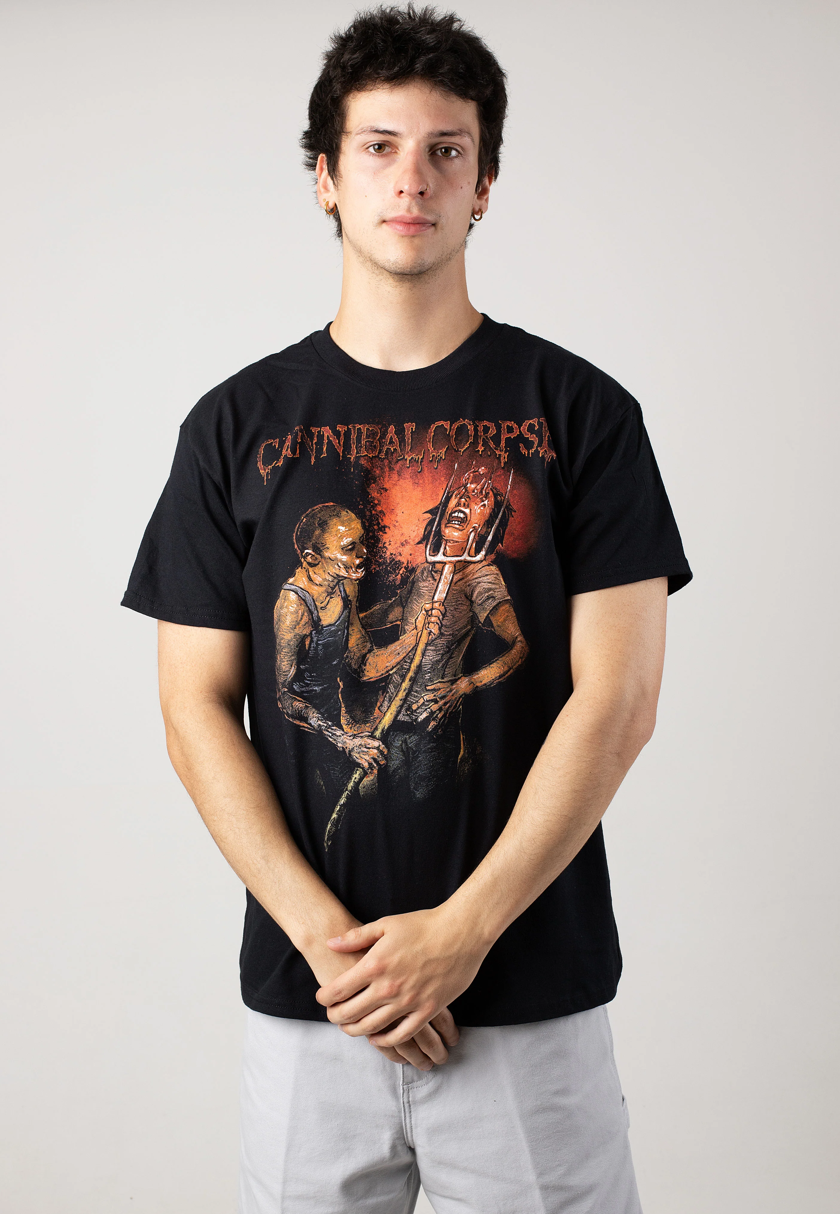 Pitch Fork Impalement - T-Shirt - Image 3