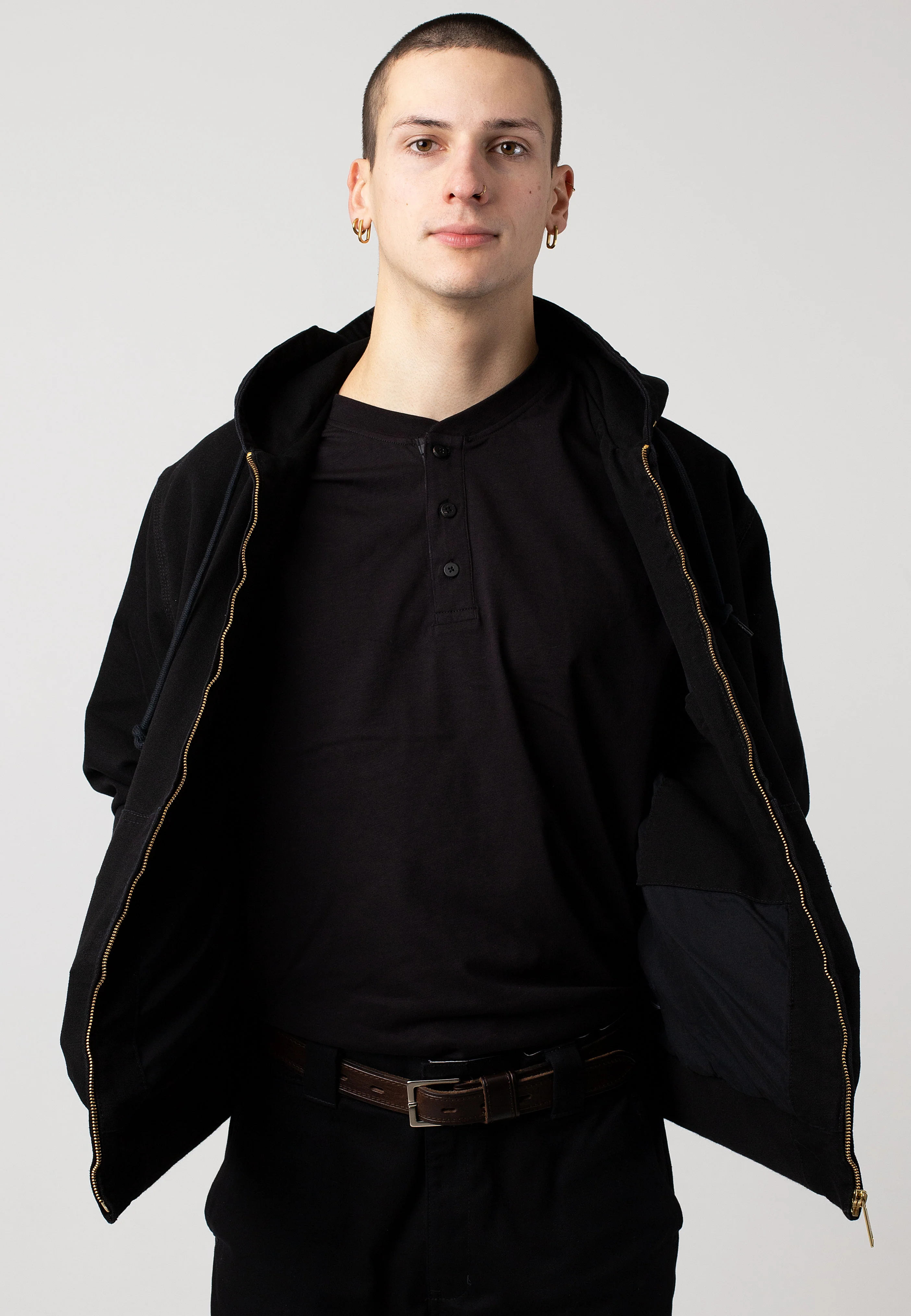 Active Aged Canvas Black - Jacket - Image 2