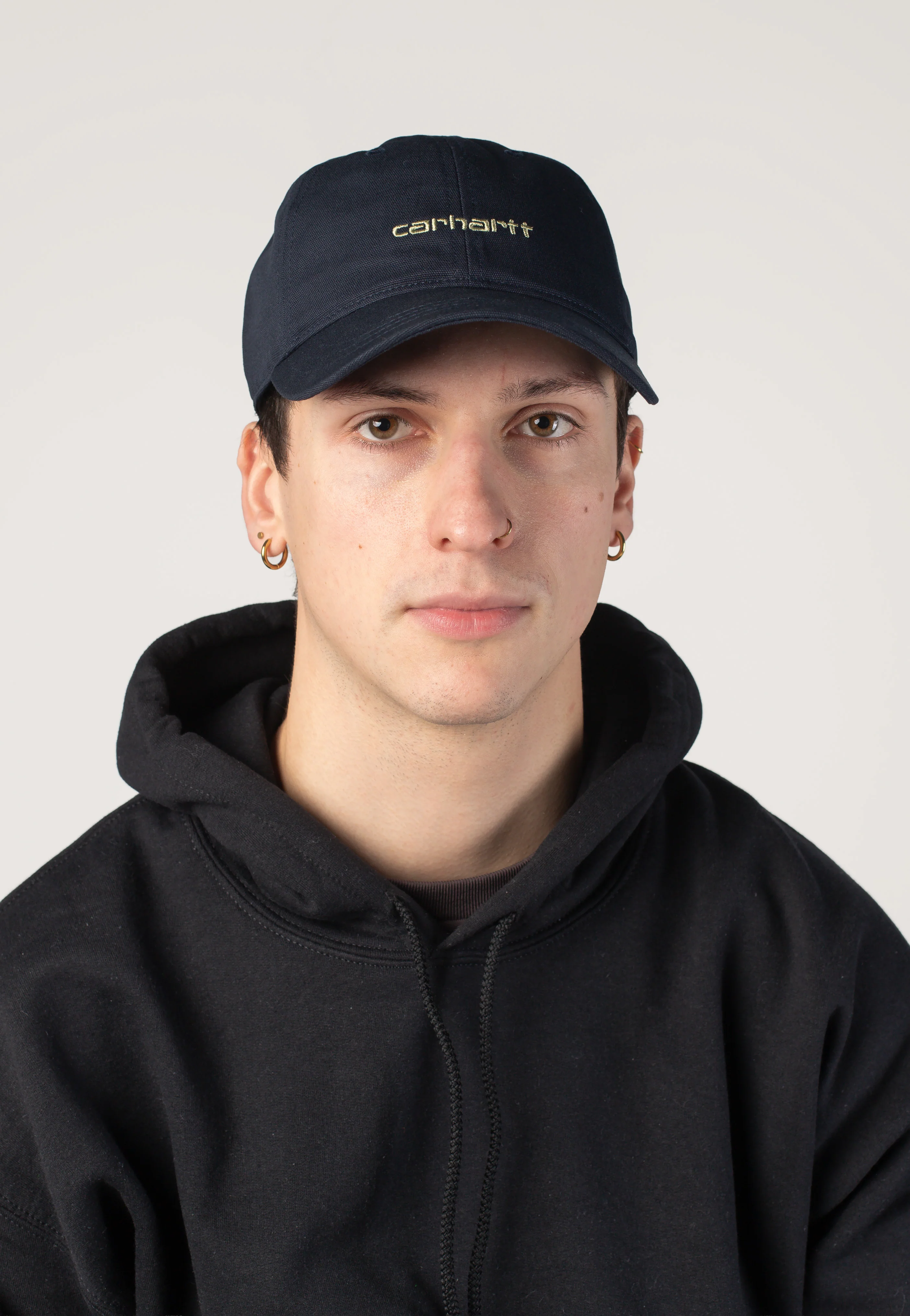 Canvas Script Deep Night/Gentle Green - Cap - Image 3