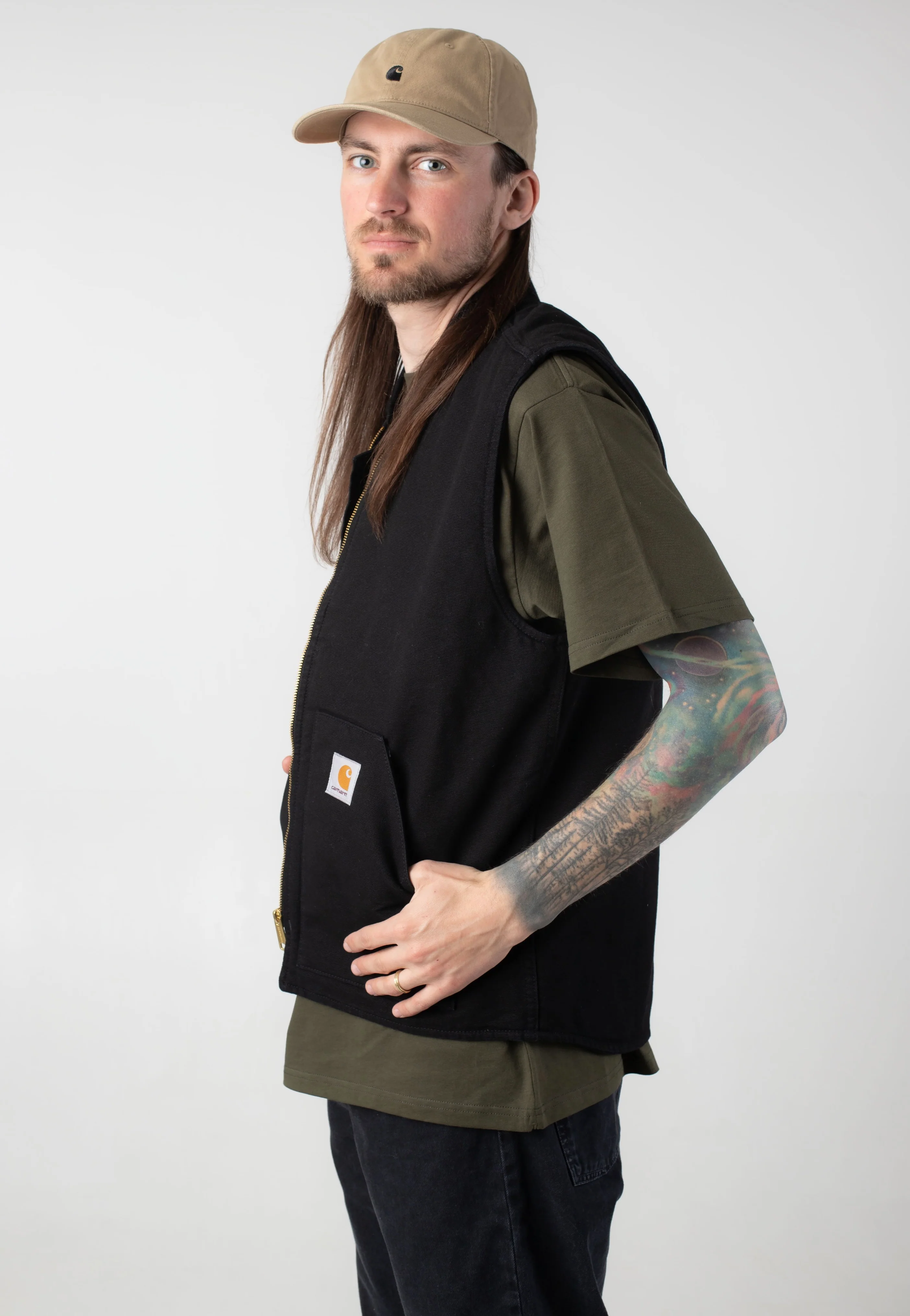 Classic Black Rinsed - Vest - Image 3