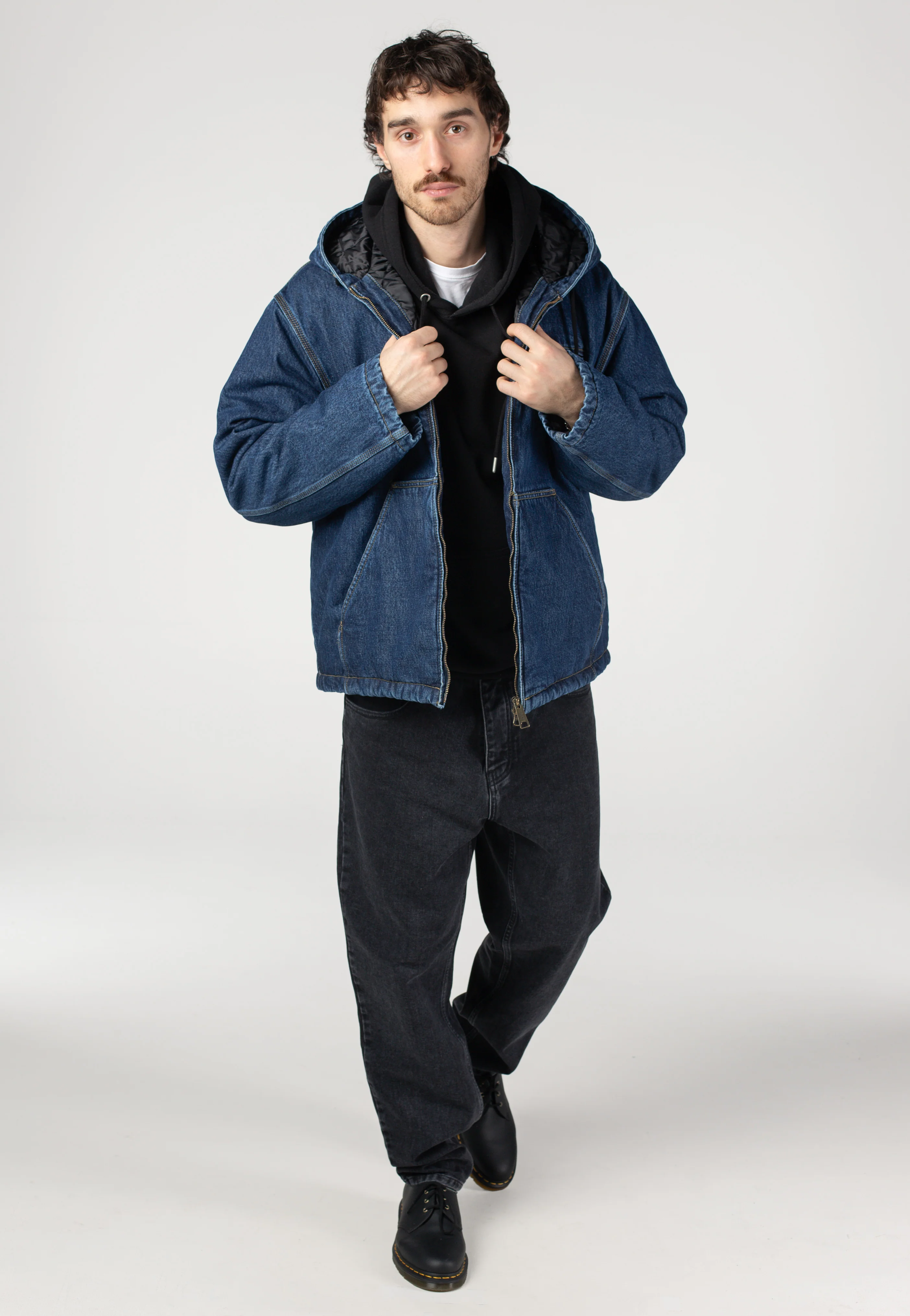 Cleveland Stone Washed Blue - Jacket - Image 2