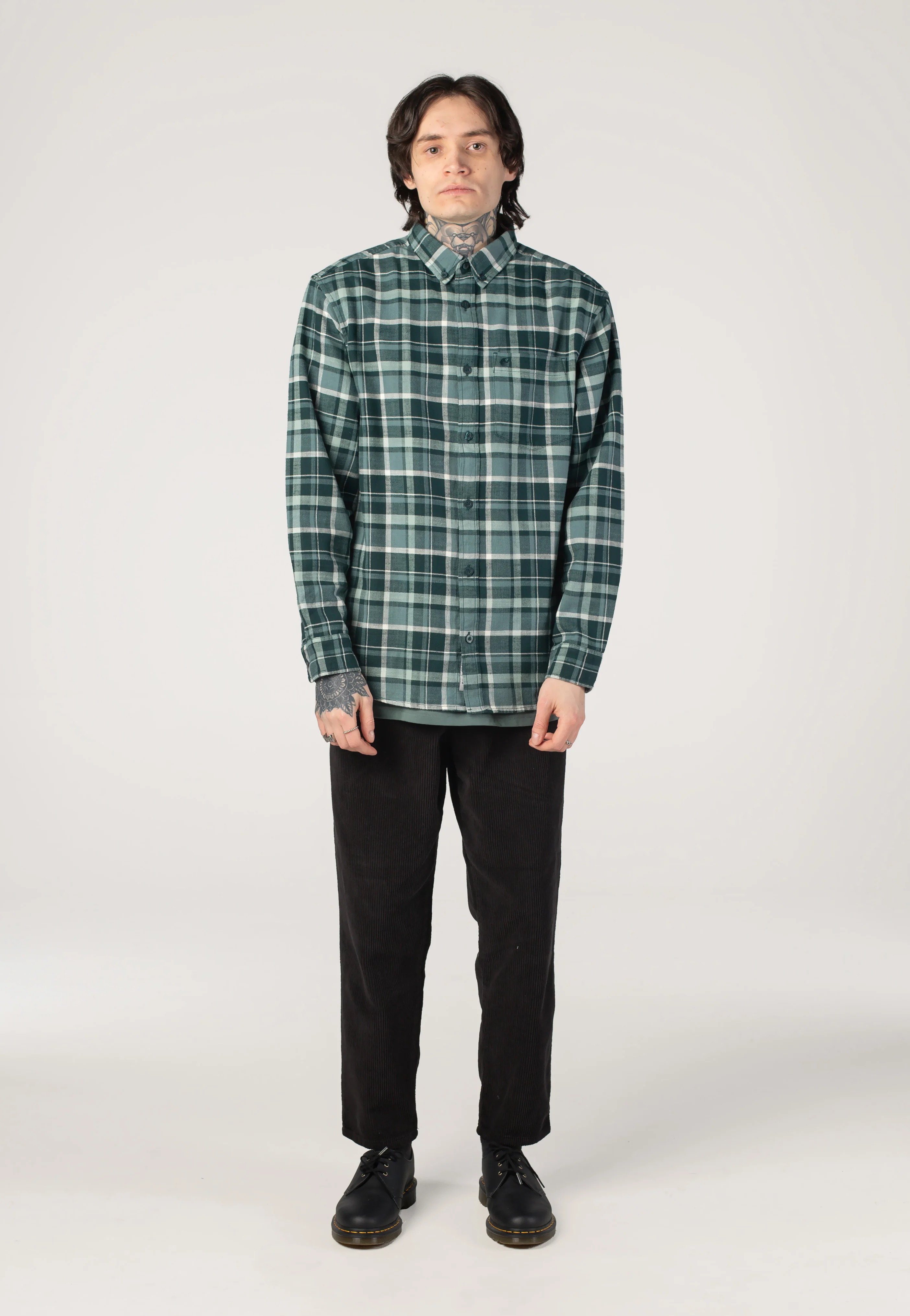Fendrick Fendrick Check/Deep Lagoon - Shirt - Image 9