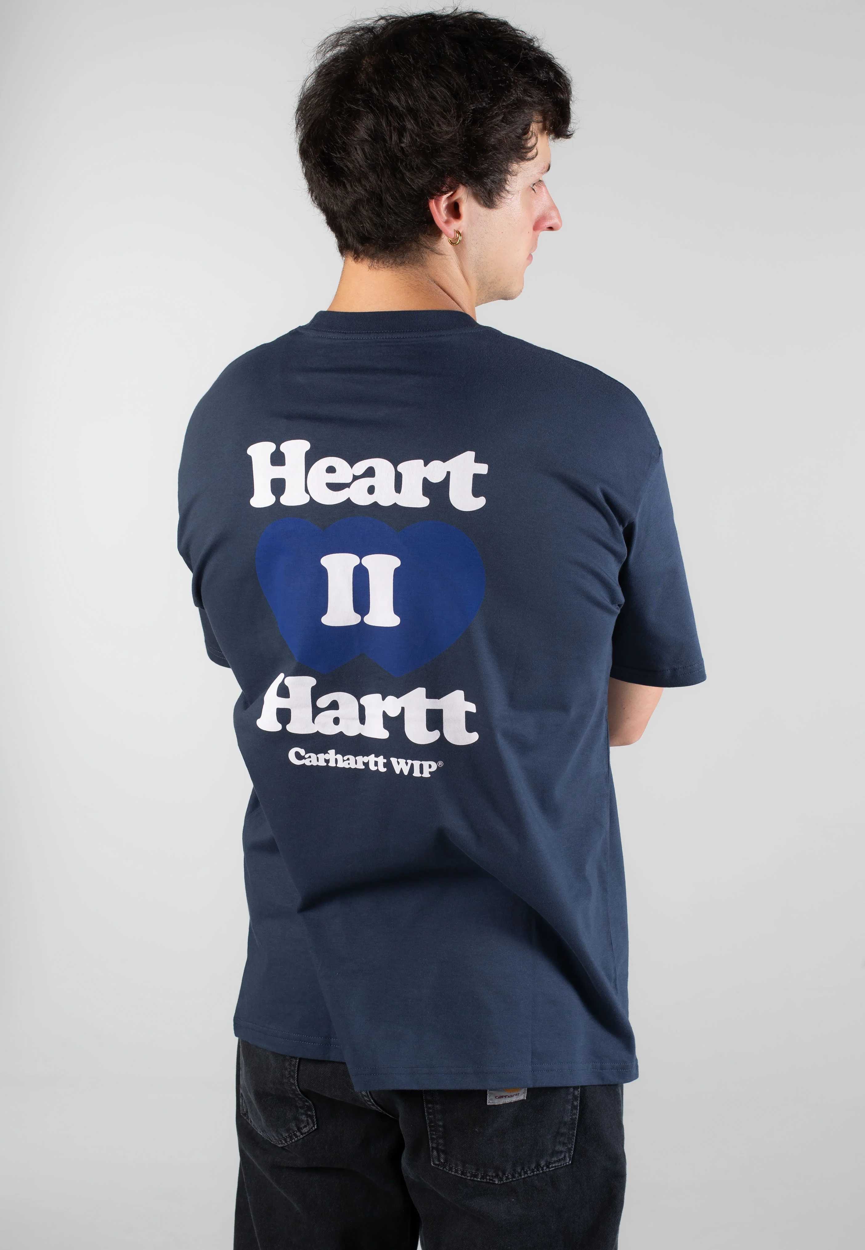 Heart II Hartt Blue - T-Shirt - Image 2
