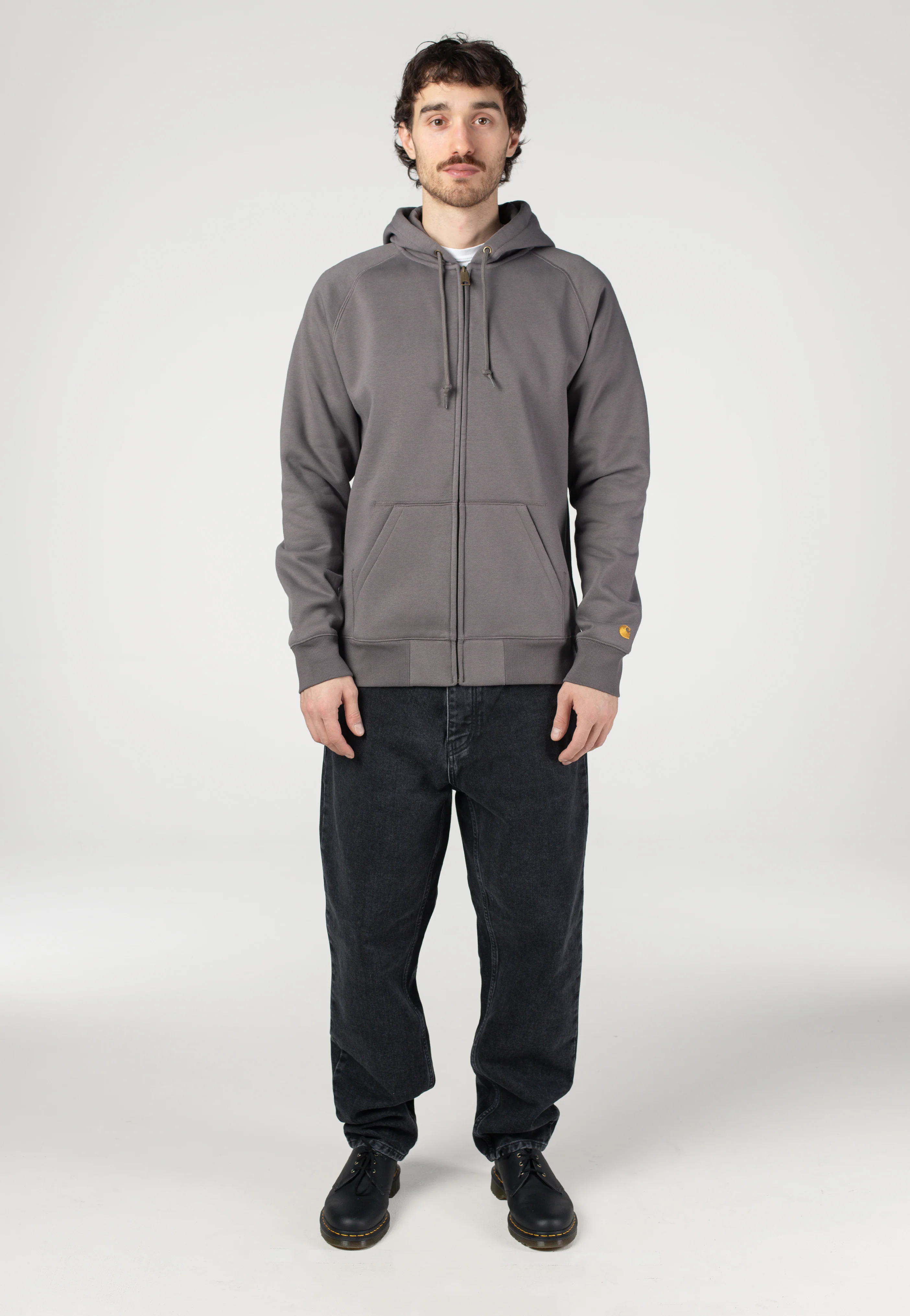 Hooded Chase Porphyry/Gold - Zipper - Image 4